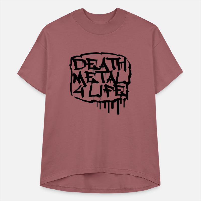 Heavy death metal 4 life hard rock music graffiti