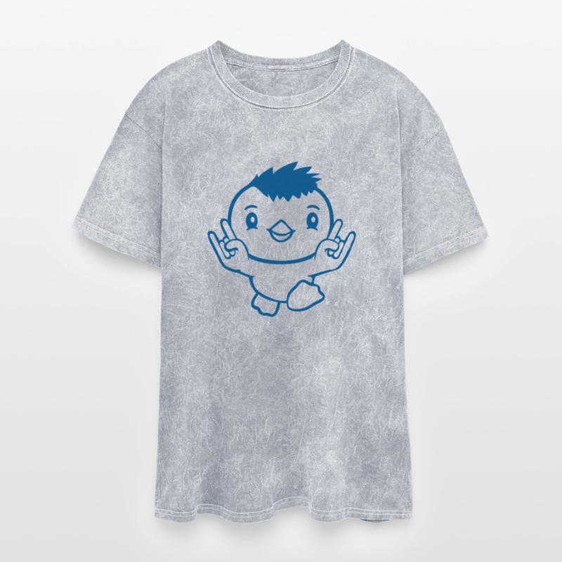 Heavy Metal Duck Bird Chick Rock Horn Hand Gesture