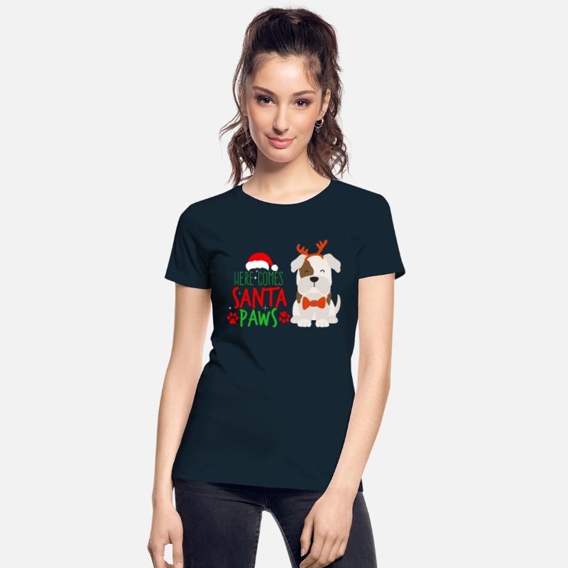 here comes santa paws dog