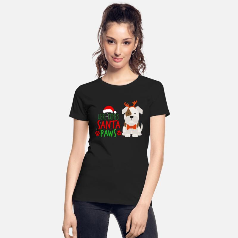 here comes santa paws dog