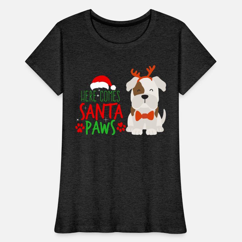 here comes santa paws dog