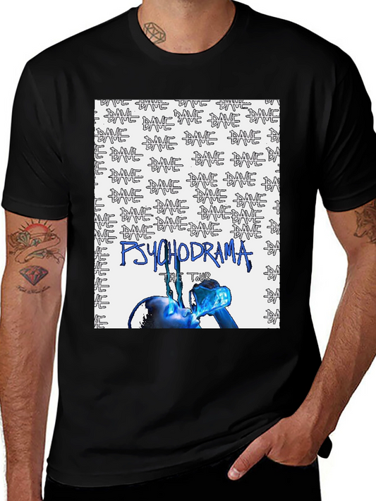 Dave Psychodrama Tour Black T-Shirt