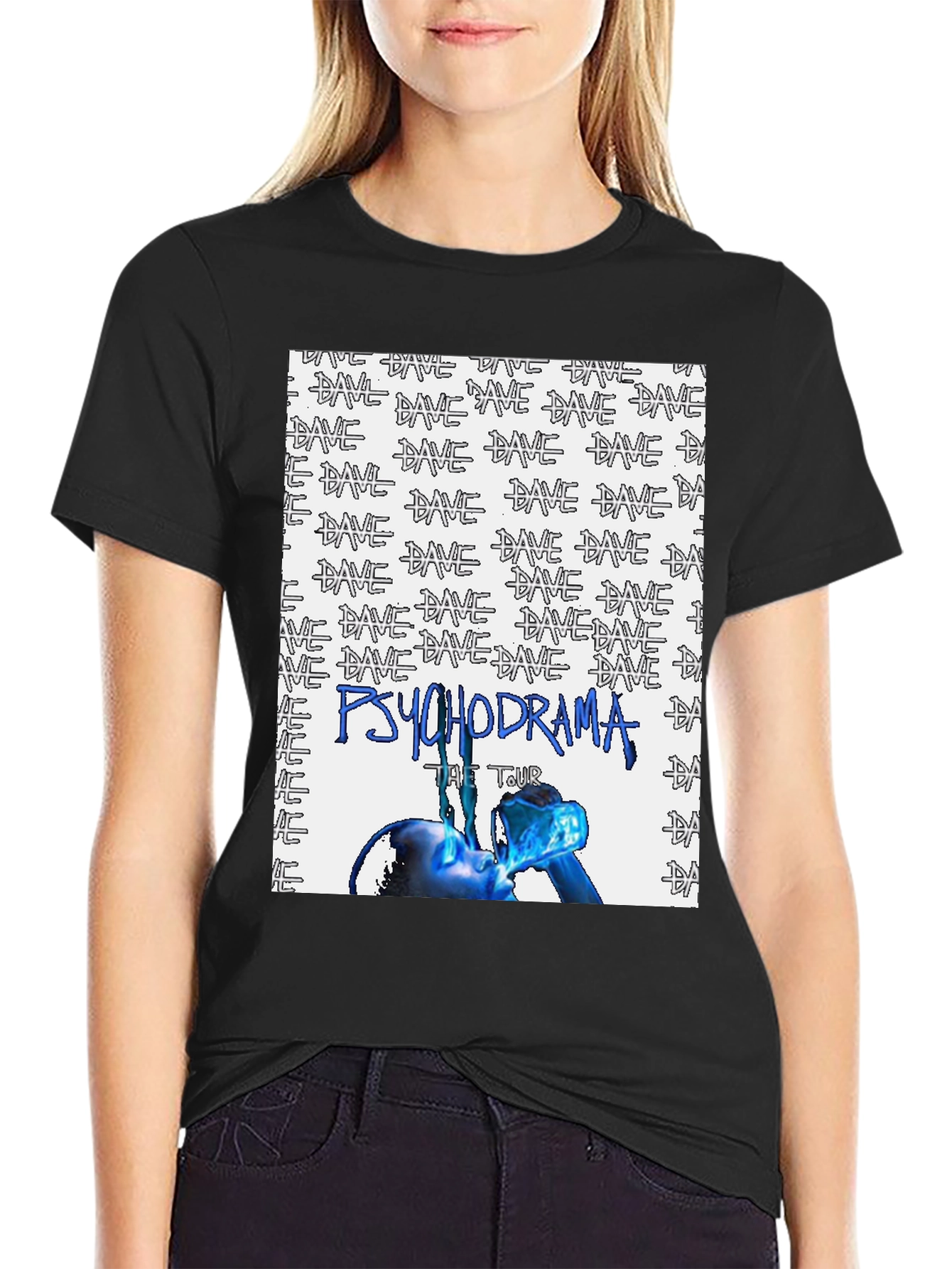 Dave Psychodrama Tour Black T-Shirt