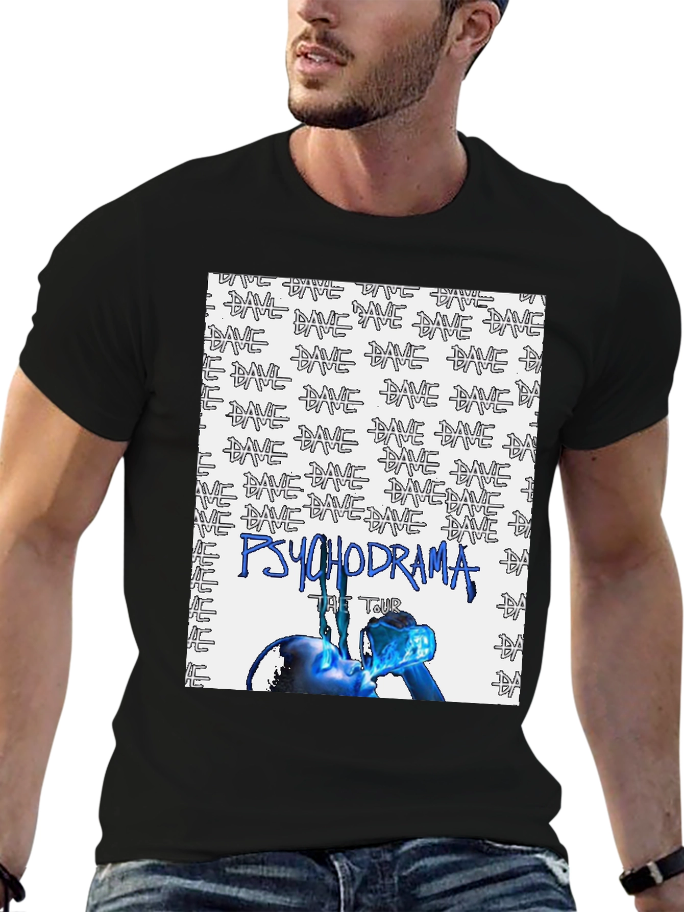 Dave Psychodrama Tour Black T-Shirt