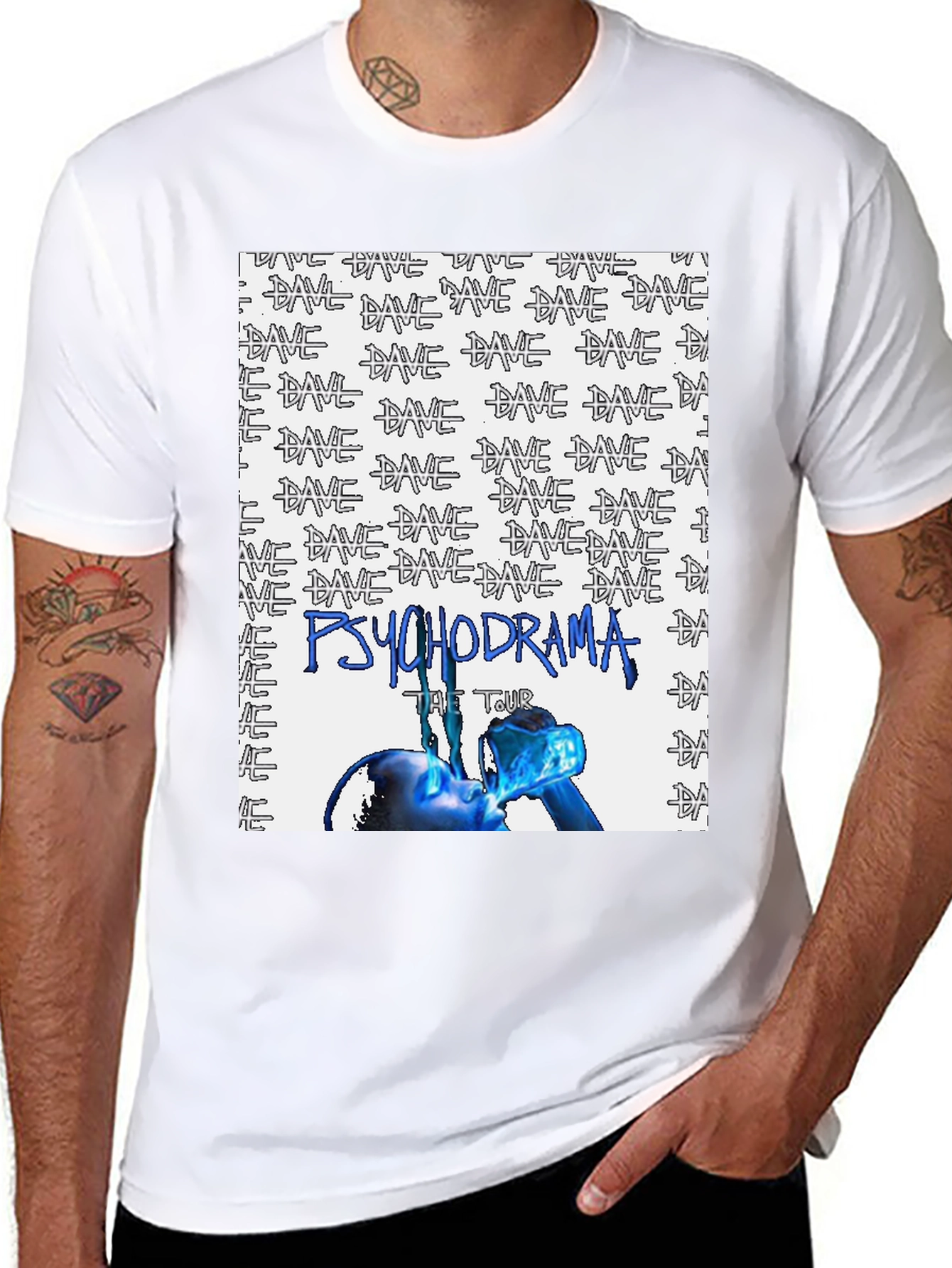 Dave Psychodrama Tour Black T-Shirt