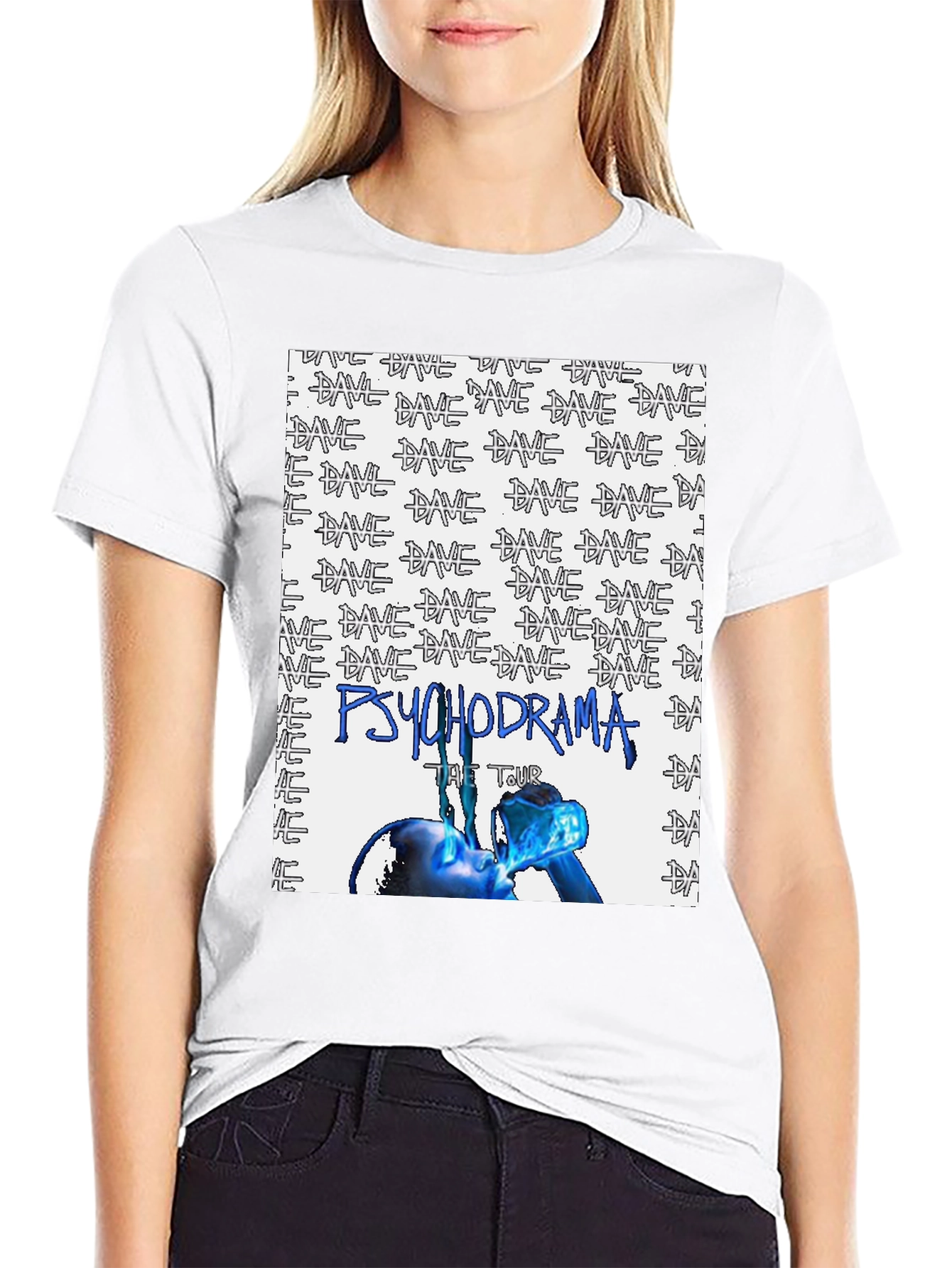 Dave Psychodrama Tour Black T-Shirt