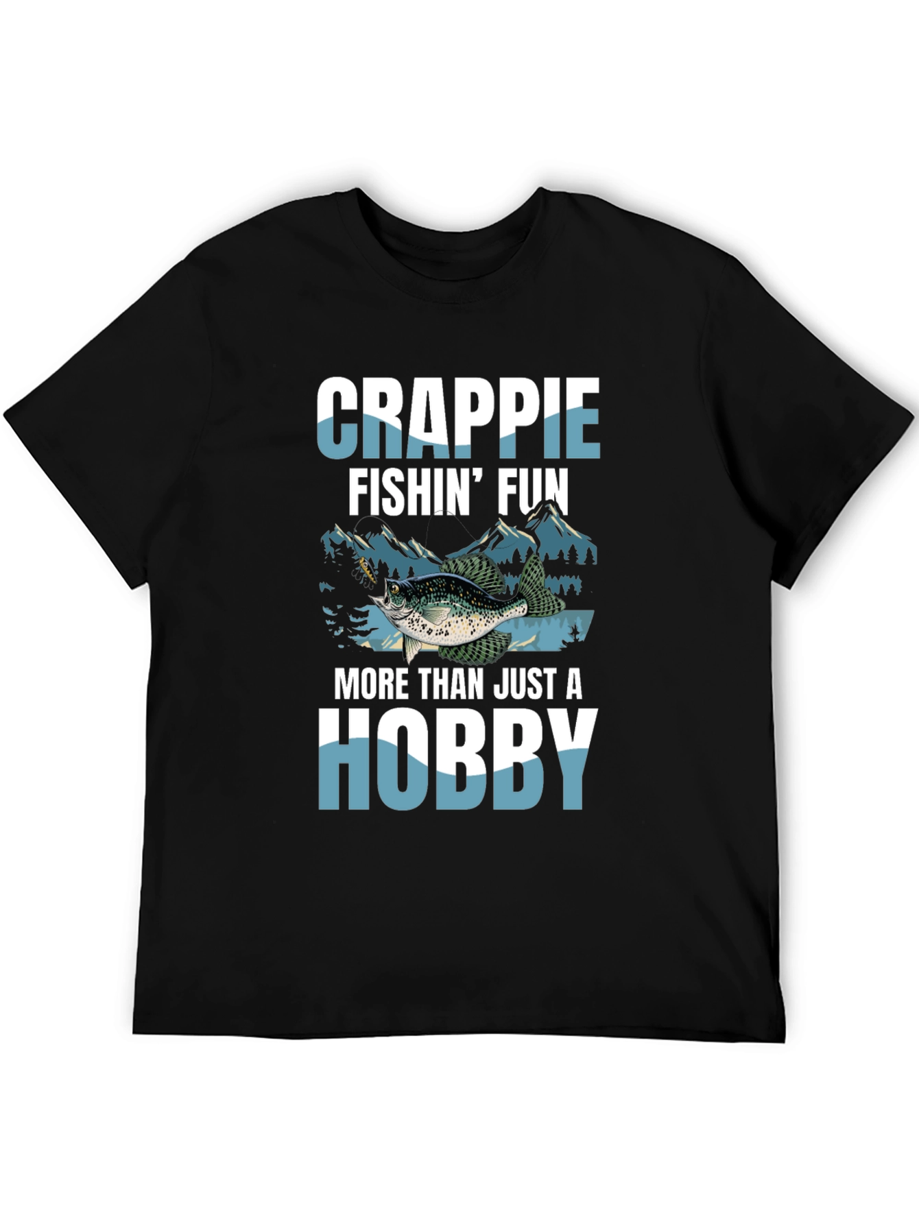 Crappie Fishing Fun Hobby T-Shirt