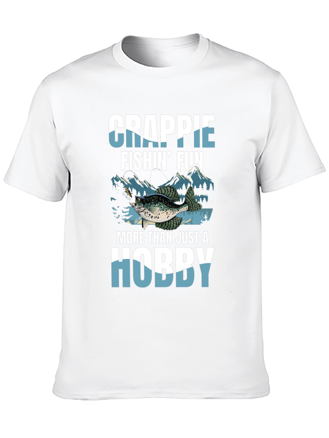 Crappie Fishing Fun Hobby T-Shirt