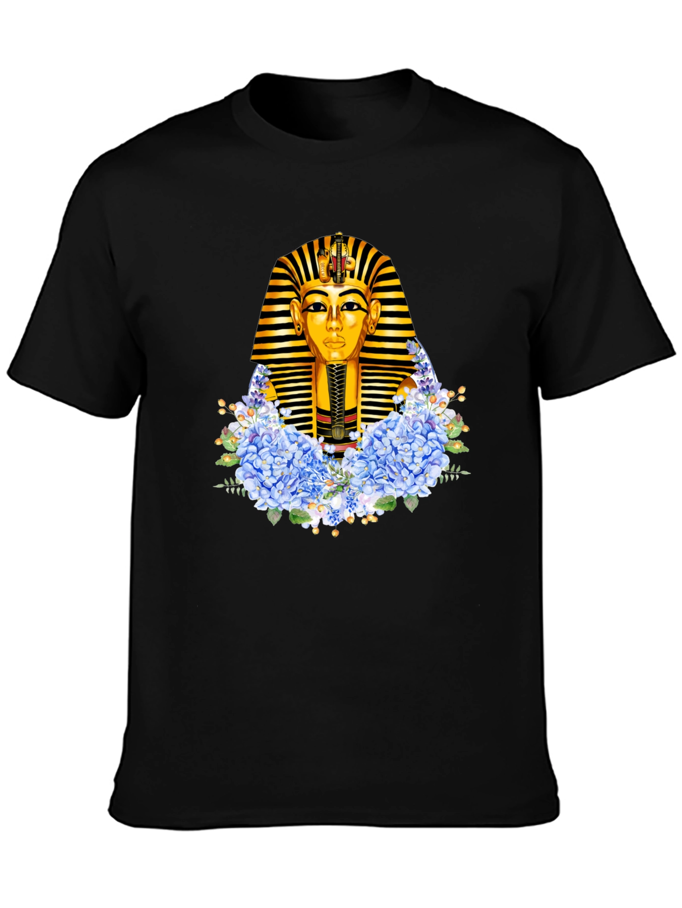 Pharaoh Floral T-Shirt - Egyptian King