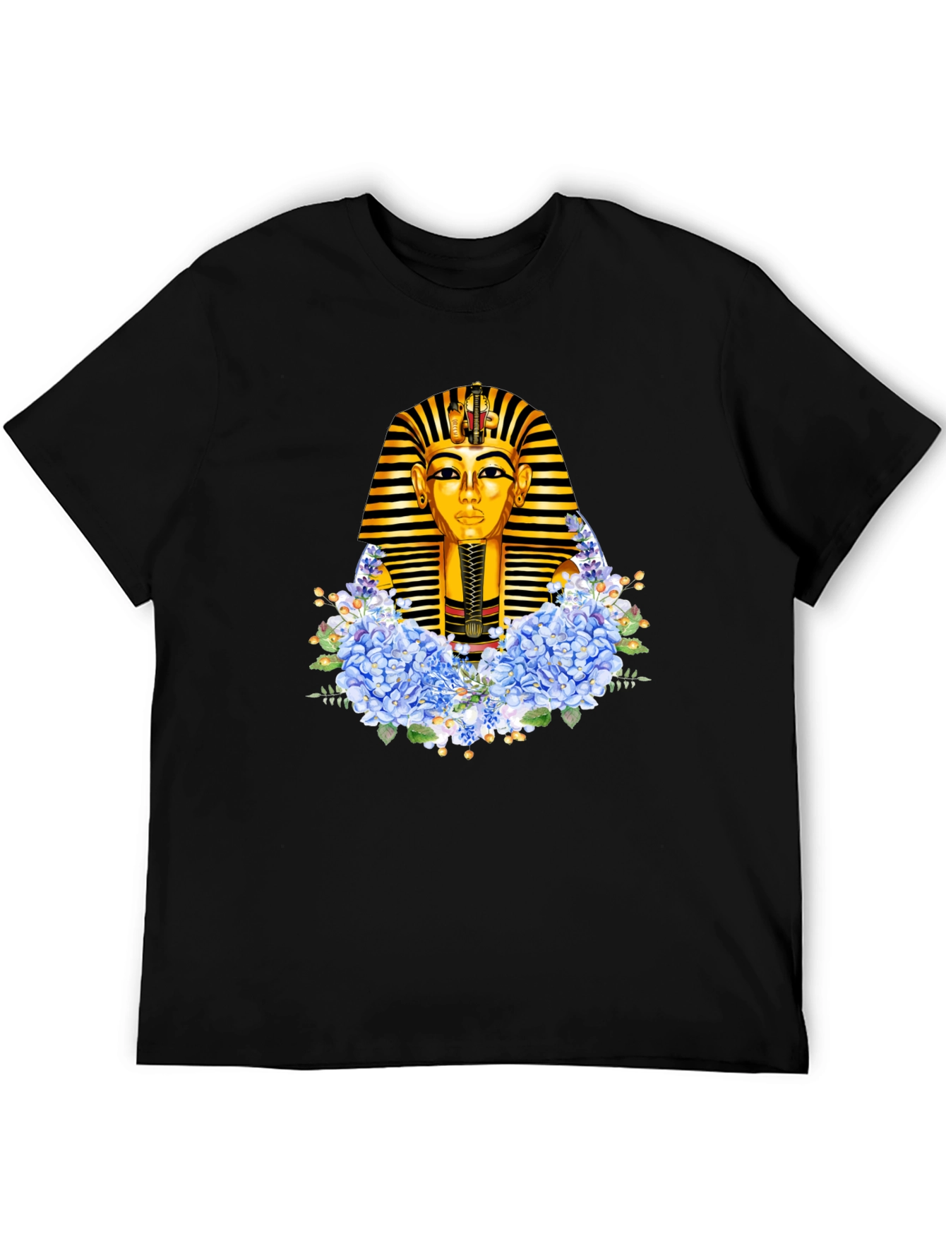 Pharaoh Floral T-Shirt - Egyptian King