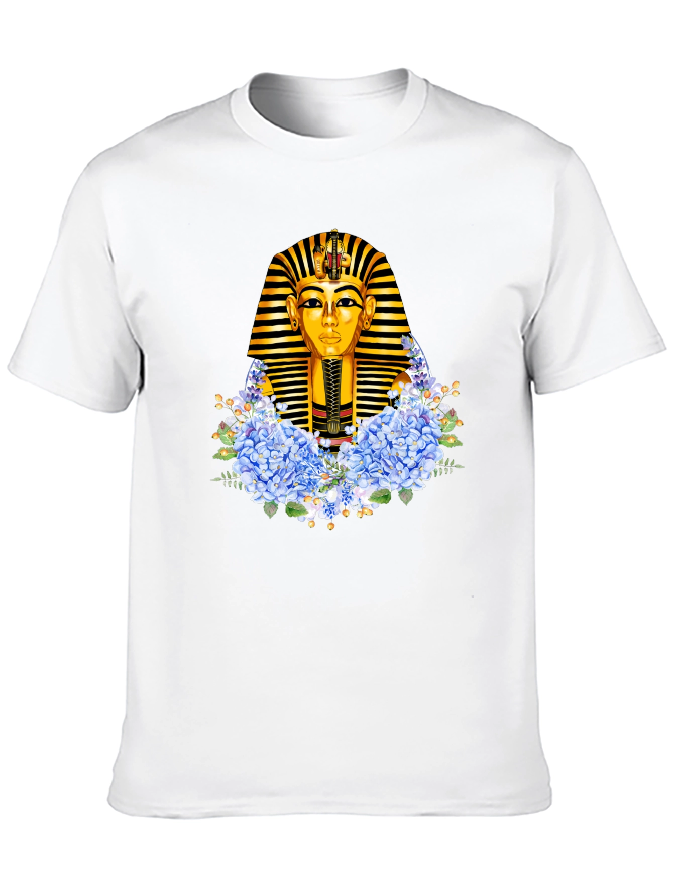 Pharaoh Floral T-Shirt - Egyptian King