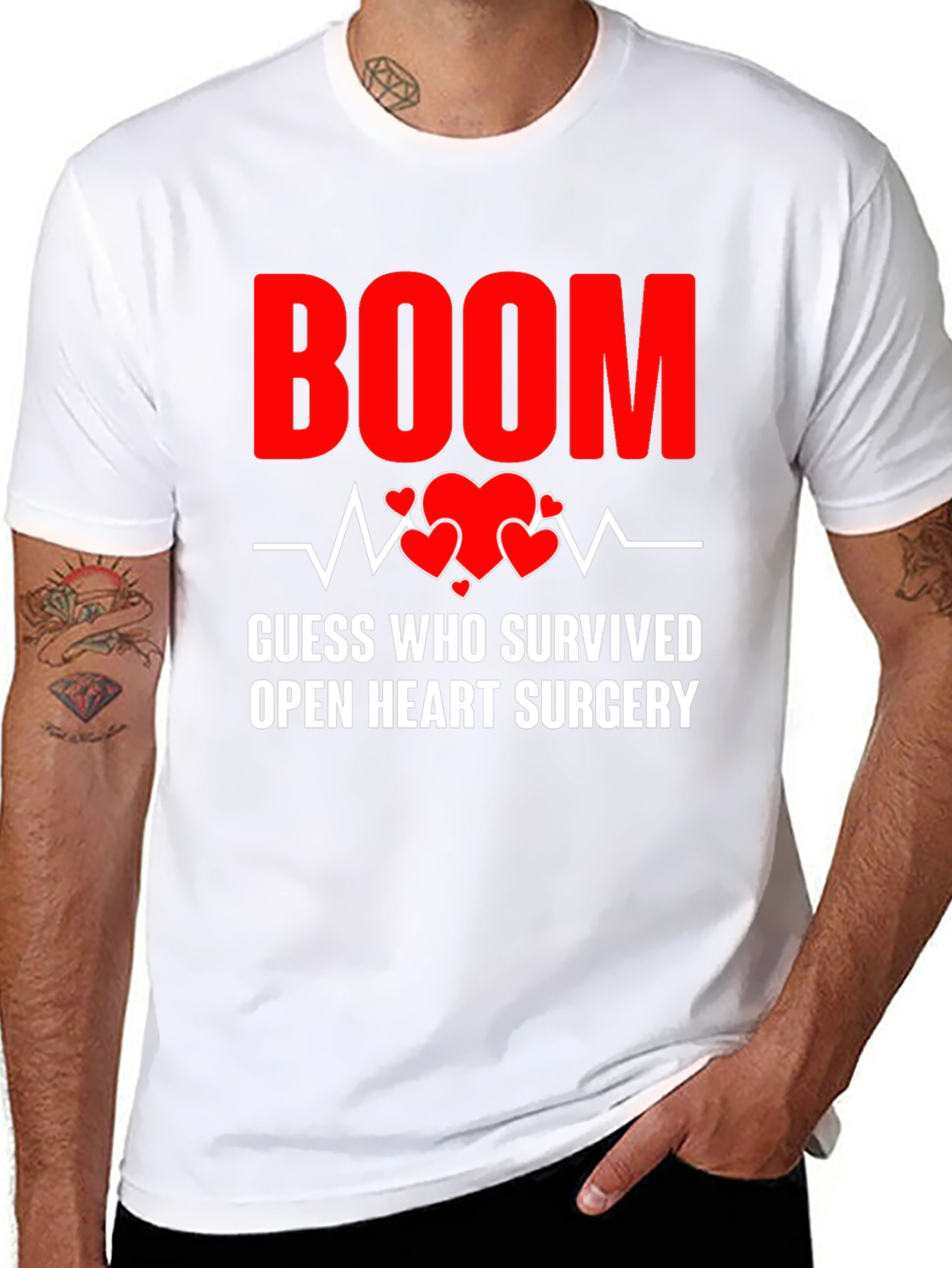 Open Heart Surgery Survivor T-Shirt