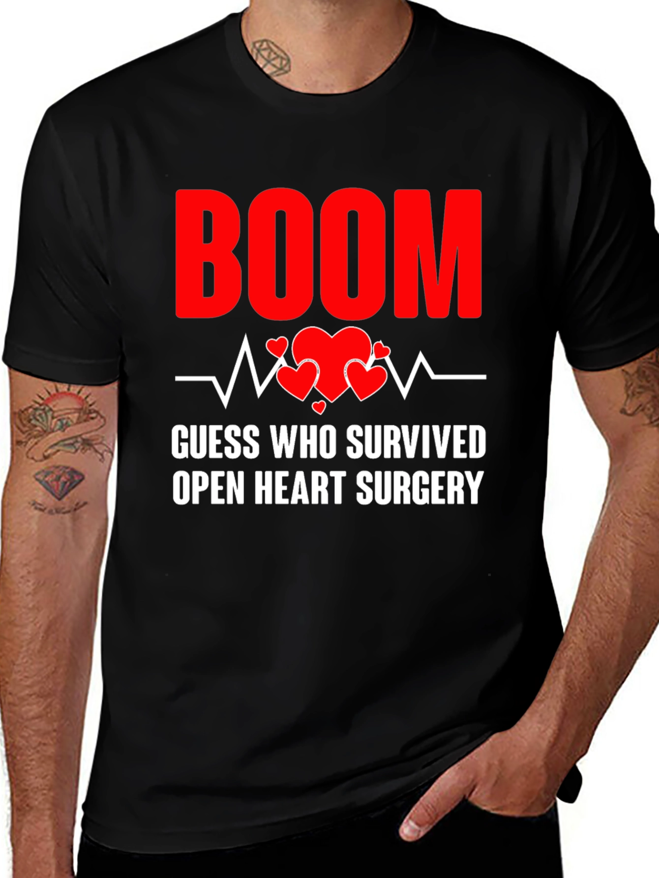 Open Heart Surgery Survivor T-Shirt