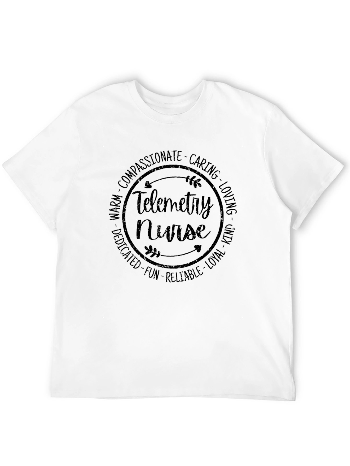Telemetry Nurse Graphic T-Shirt