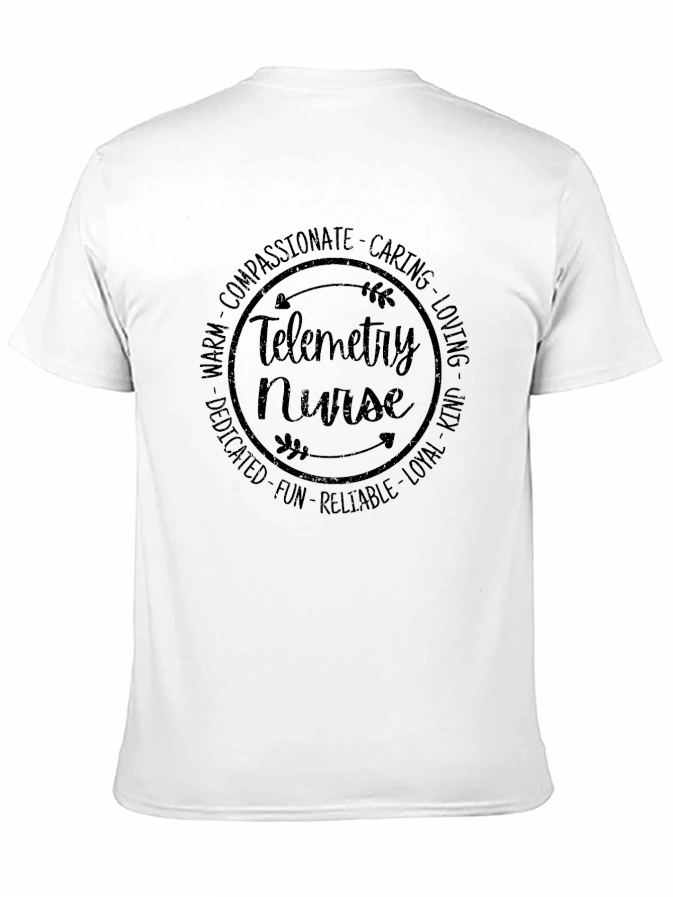 Telemetry Nurse Graphic T-Shirt