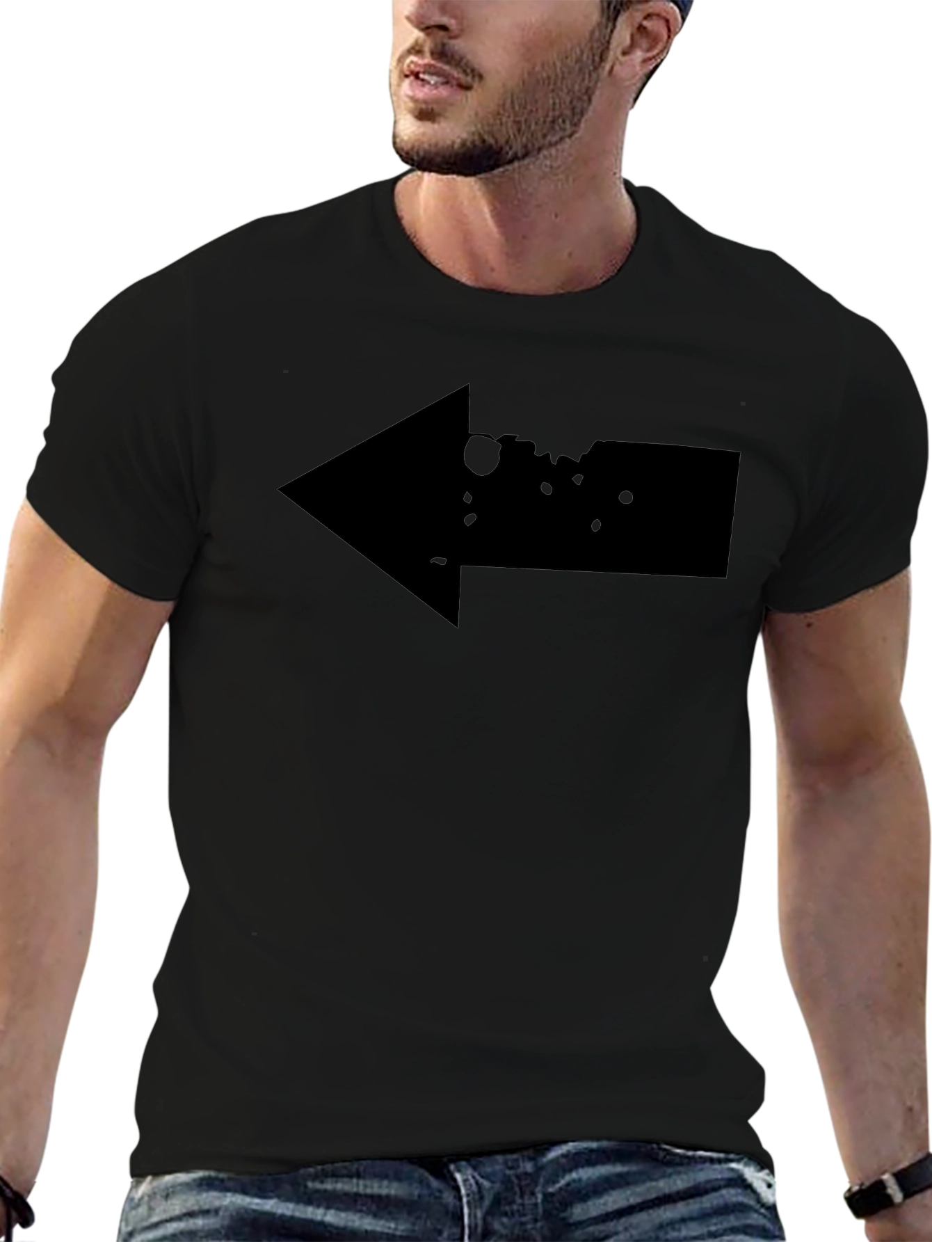 Arrow Graphic Tee - Directional Style