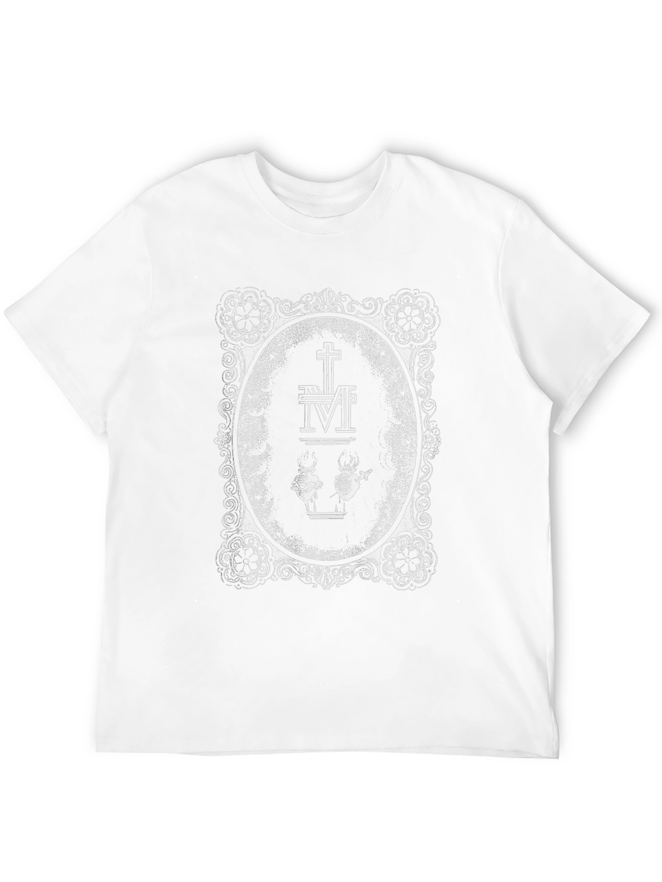 Sacred Hearts Black T-Shirt