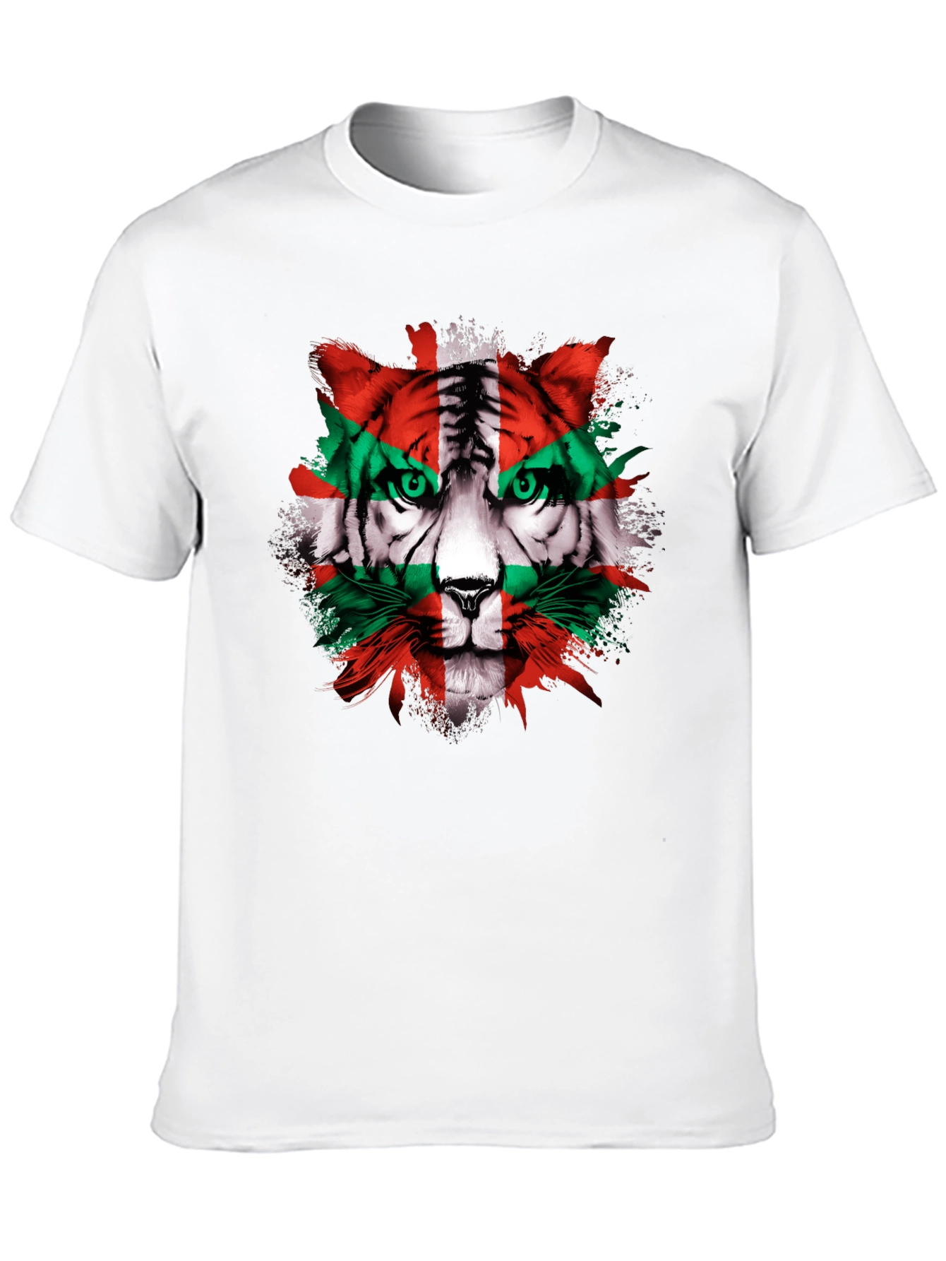 Basque Tiger Graphic Tee - Herritar Shirt
