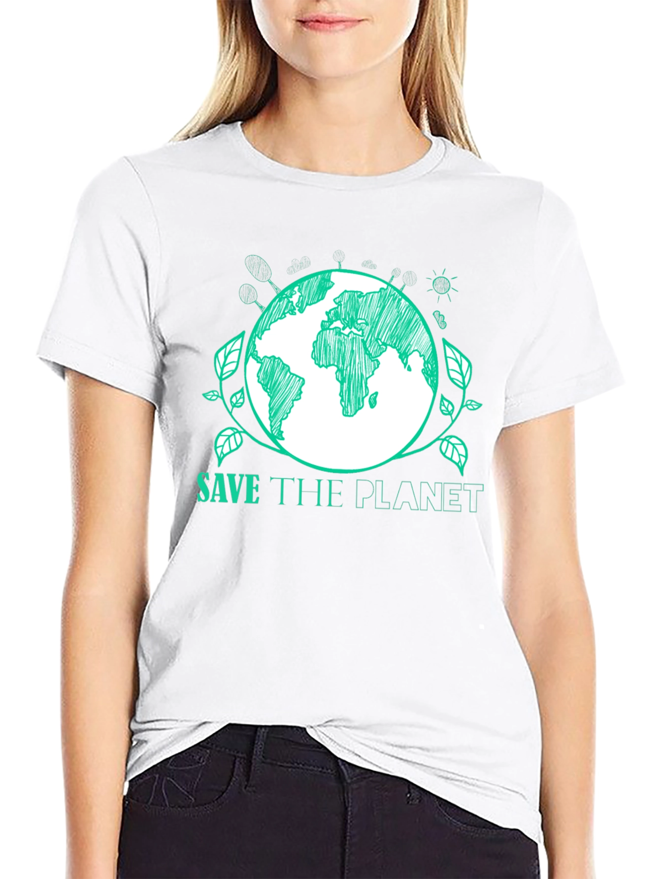 Save the Planet Graphic T-Shirt