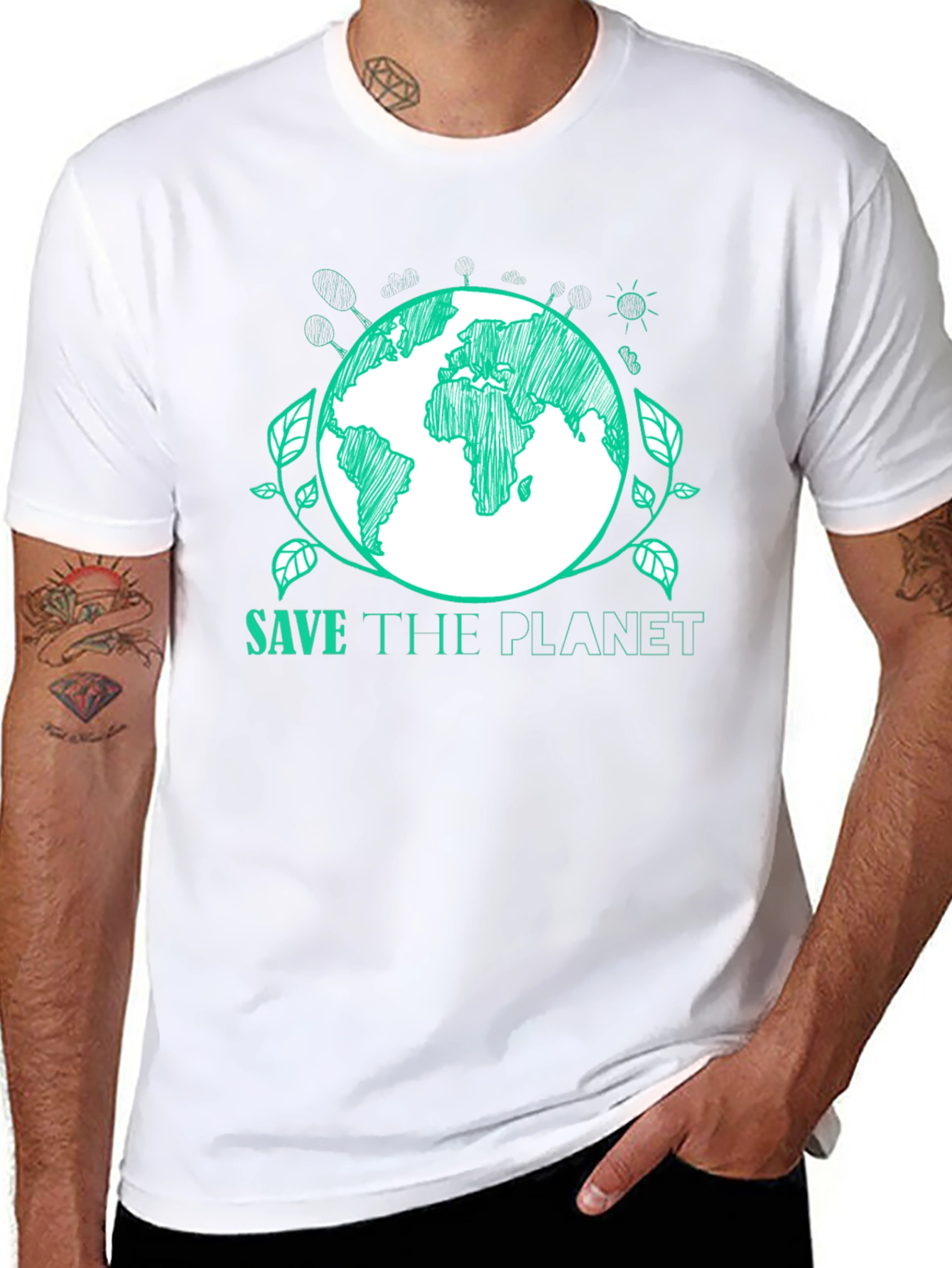 Save the Planet Graphic T-Shirt