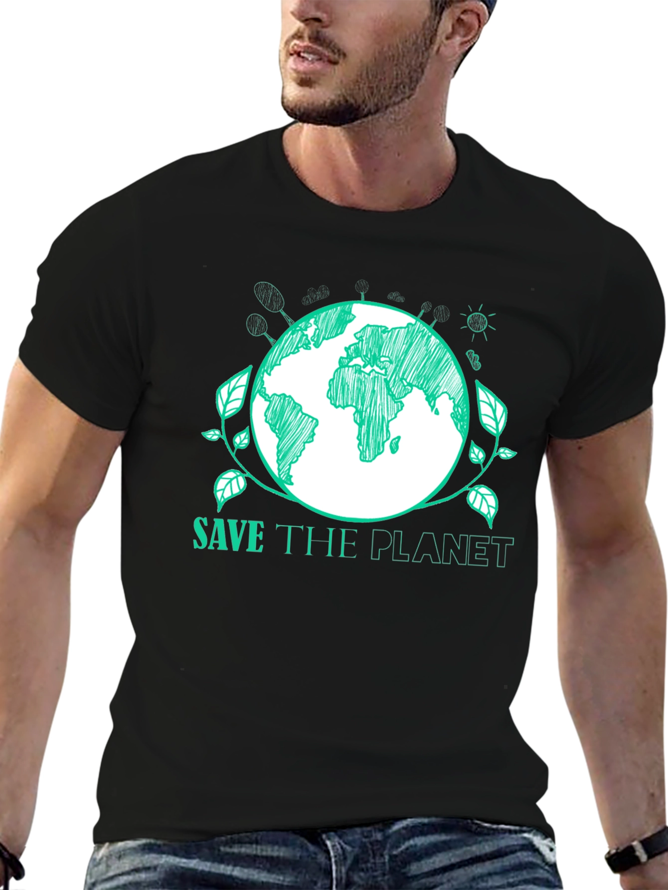 Save the Planet Graphic T-Shirt