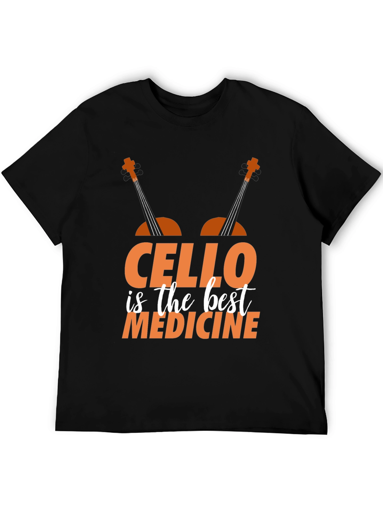 Cello is the Best Medicine Graphic T-Shirt