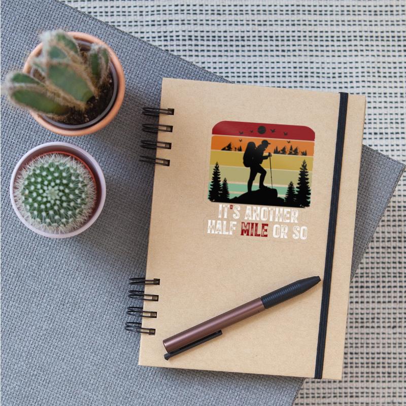 Hiking Adventure Silhouette Design