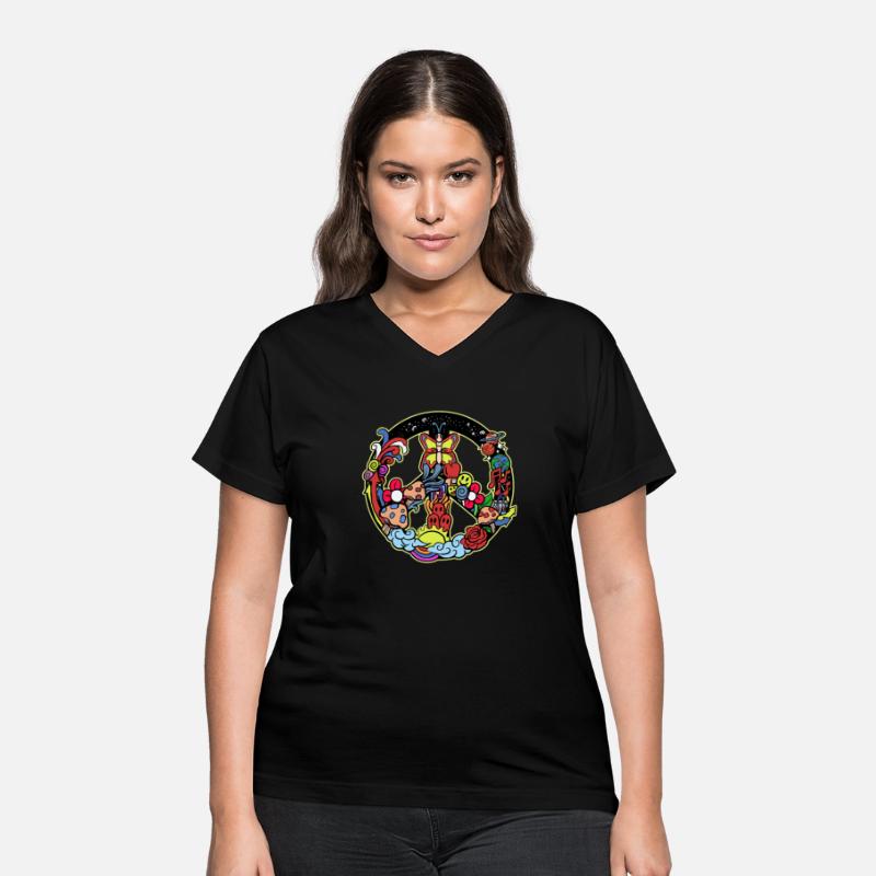 Hippie Tshirt Peace Movement Woodstock Boho Groove