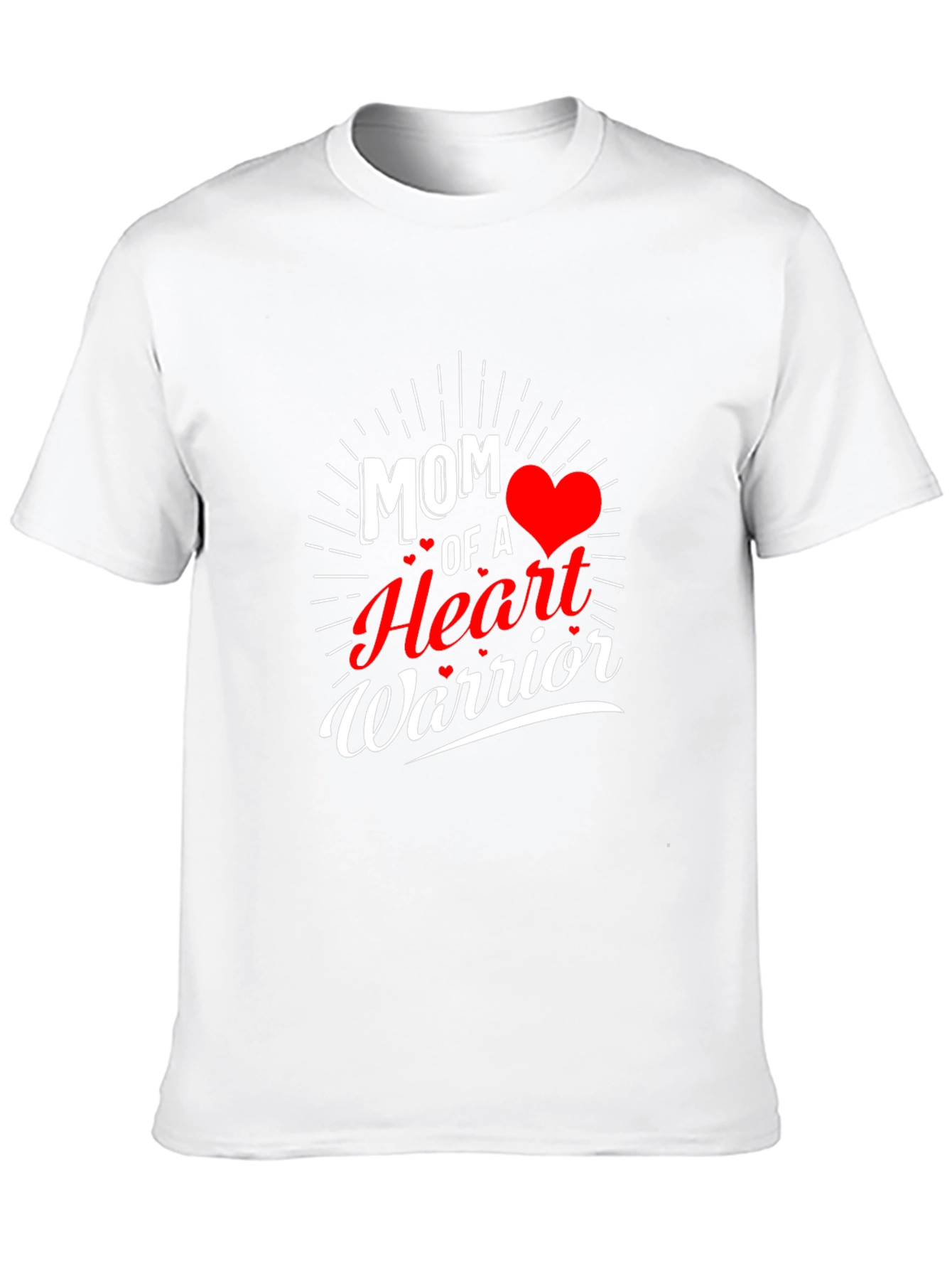 Mom of a Heart Warrior Graphic Tee