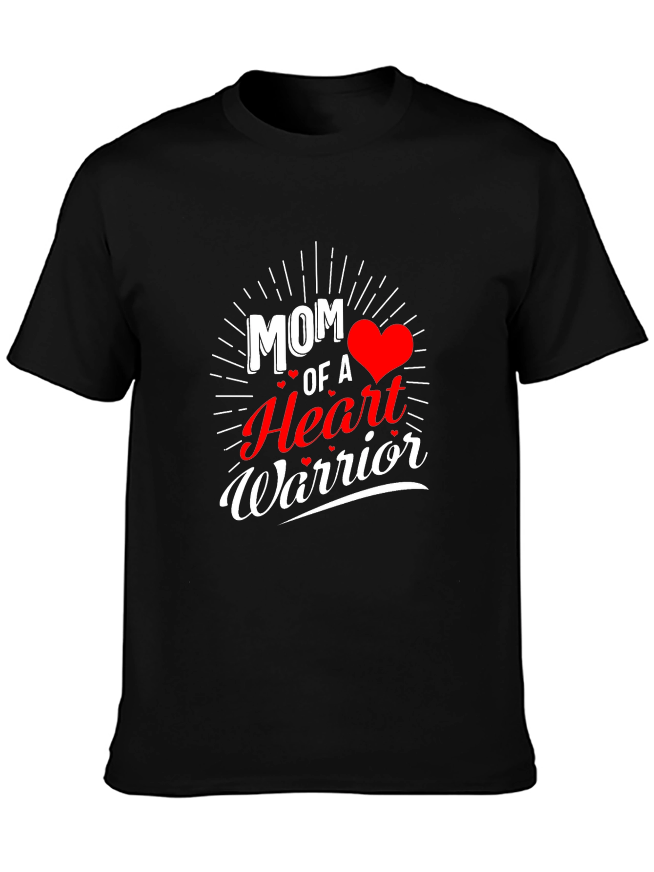 Mom of a Heart Warrior Graphic Tee