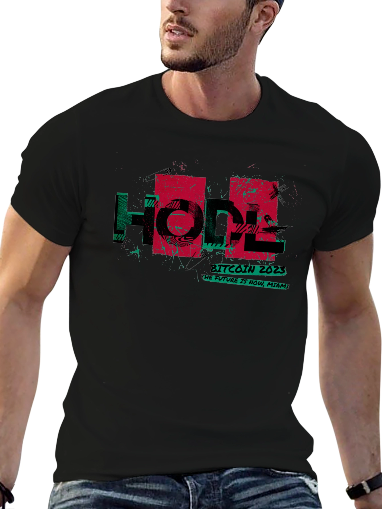 HODL Bitcoin 2023 Black T-Shirt