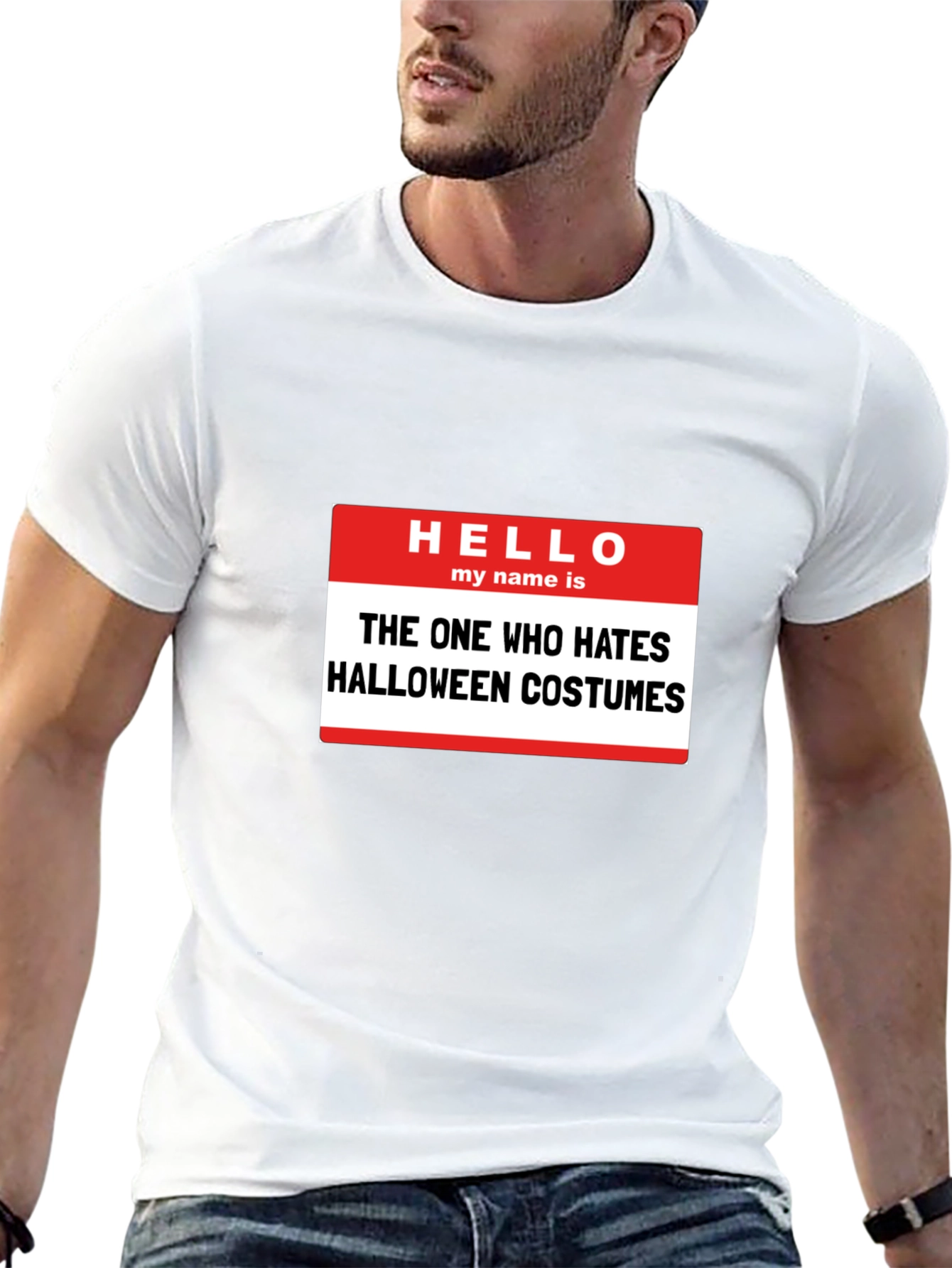 Funny Halloween Costume Hater T-Shirt