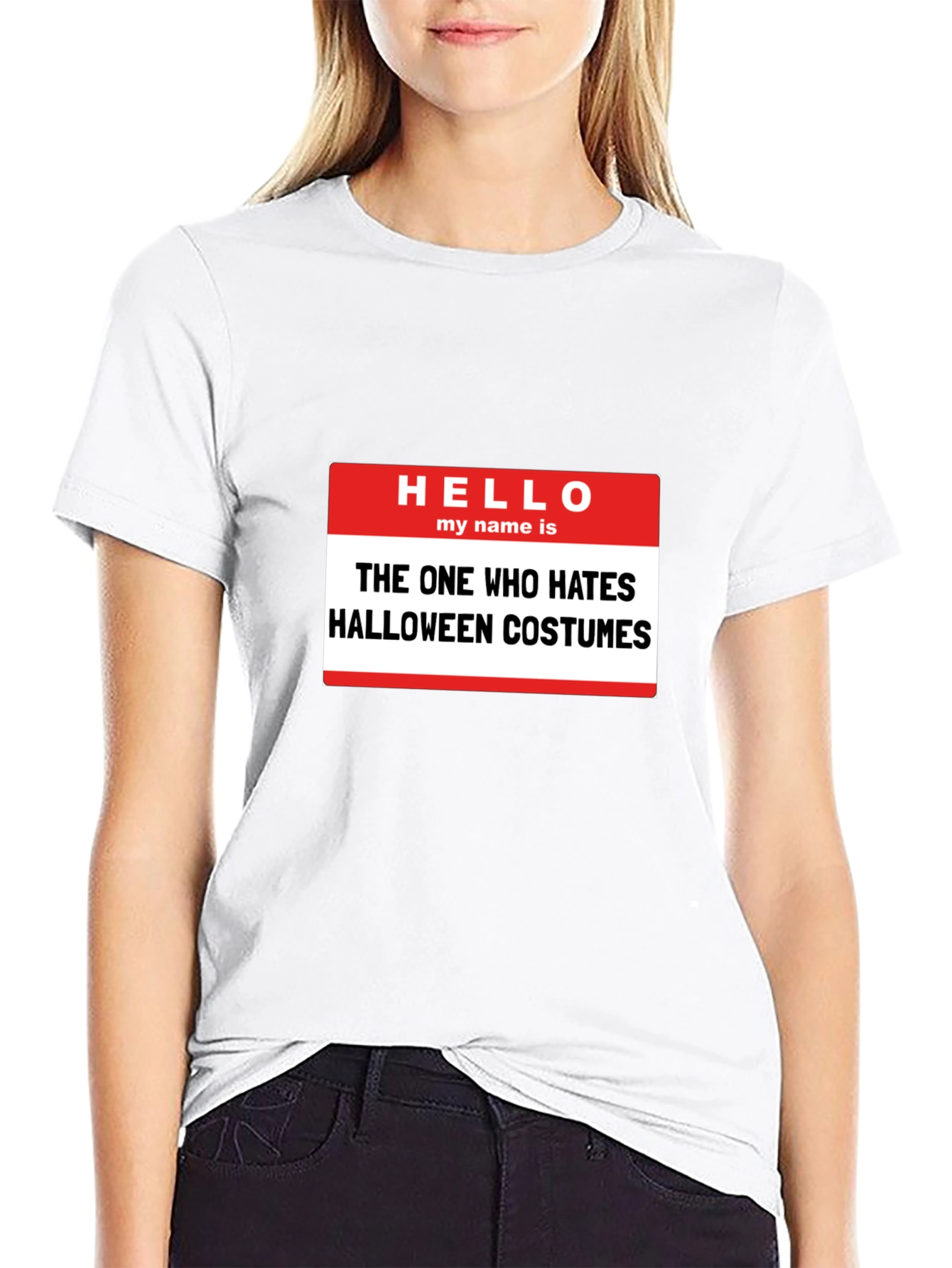 Funny Halloween Costume Hater T-Shirt