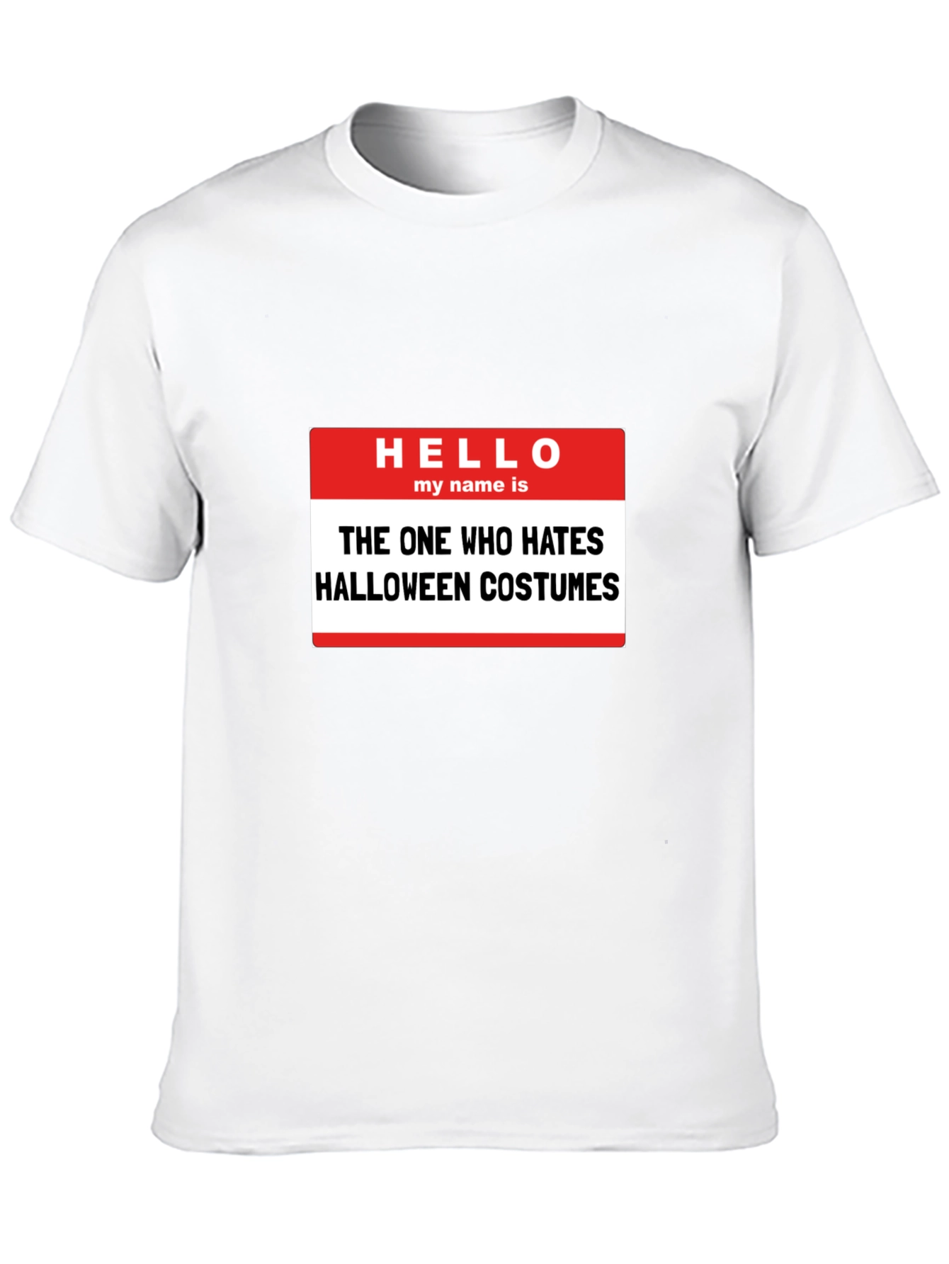 Funny Halloween Costume Hater T-Shirt
