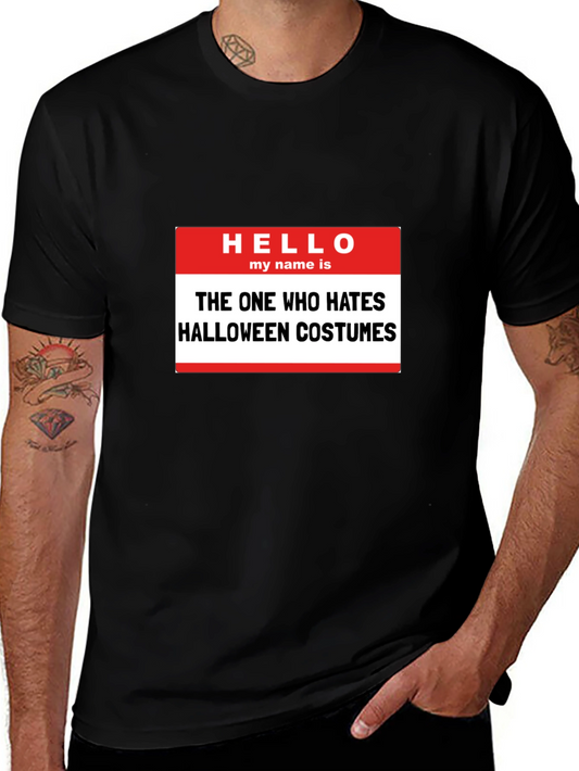Funny Halloween Costume Hater T-Shirt