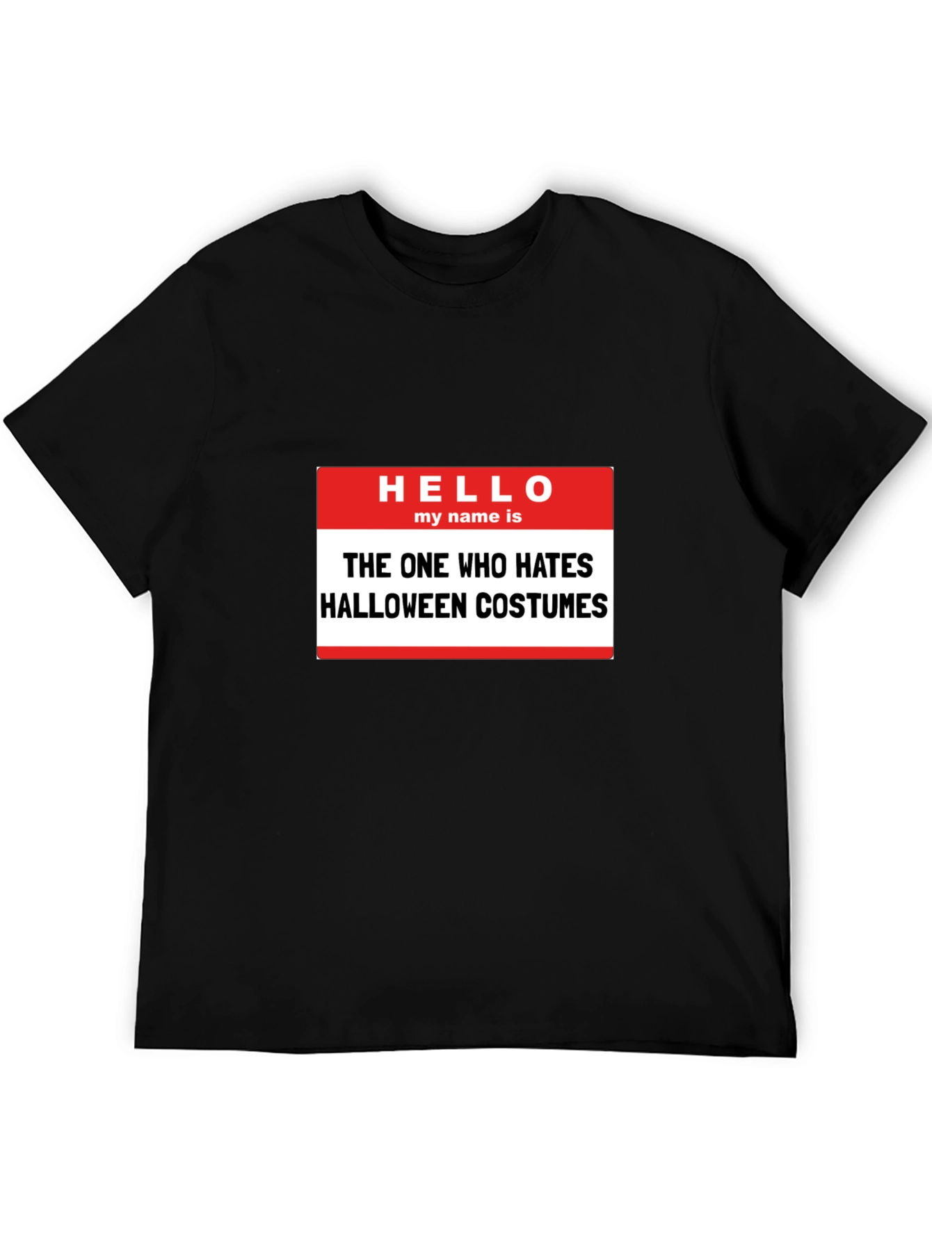 Funny Halloween Costume Hater T-Shirt