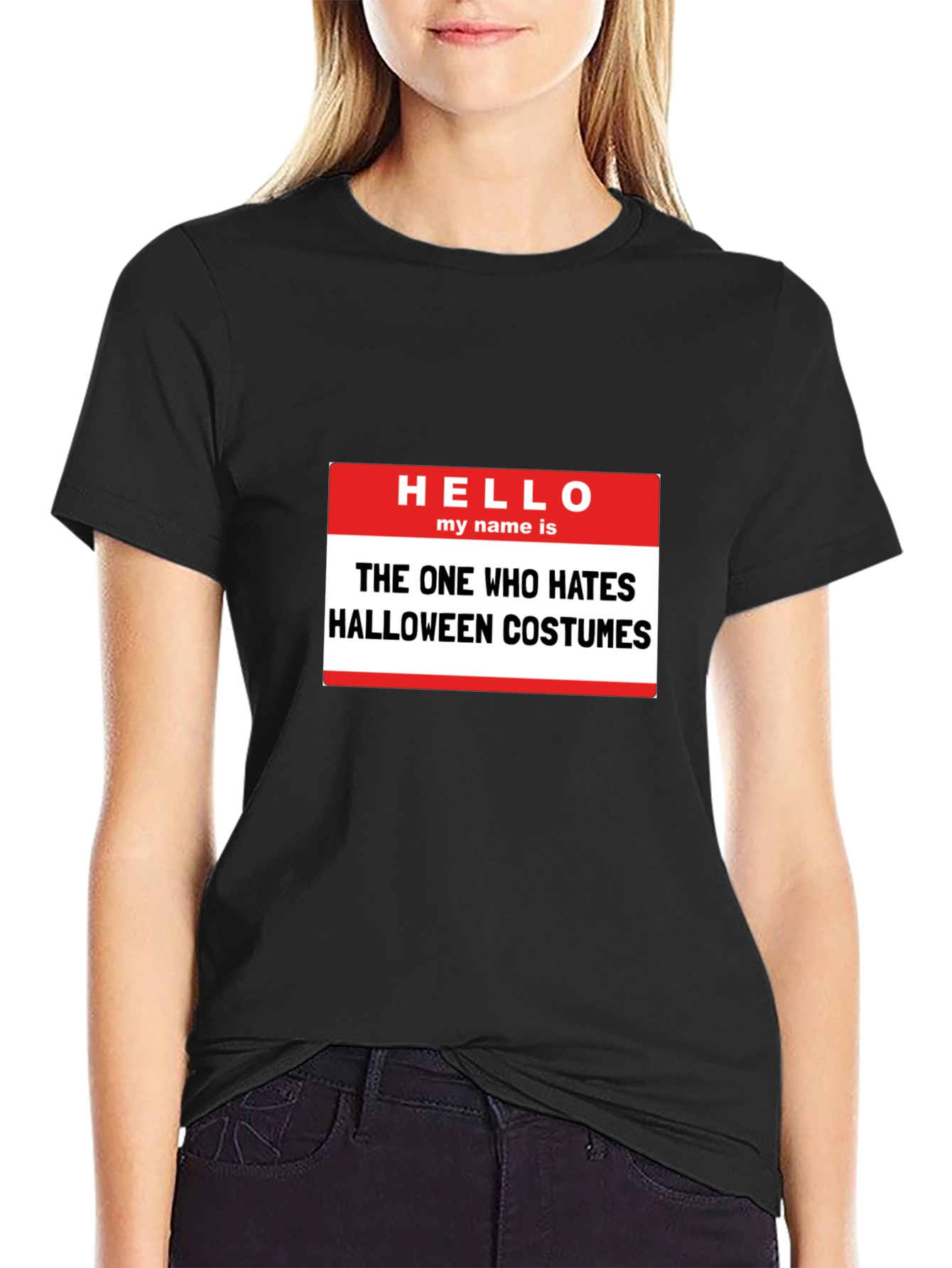 Funny Halloween Costume Hater T-Shirt