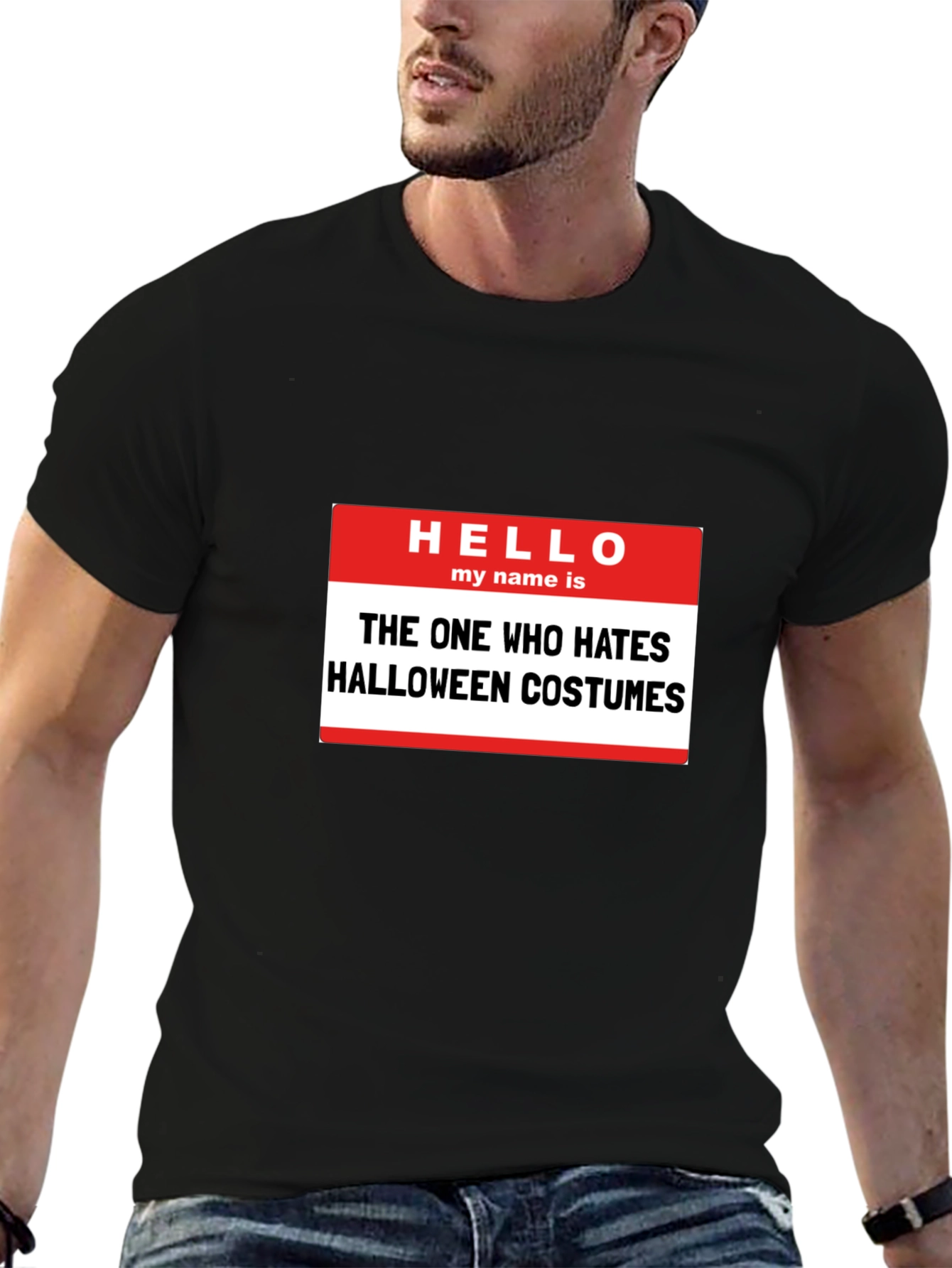 Funny Halloween Costume Hater T-Shirt