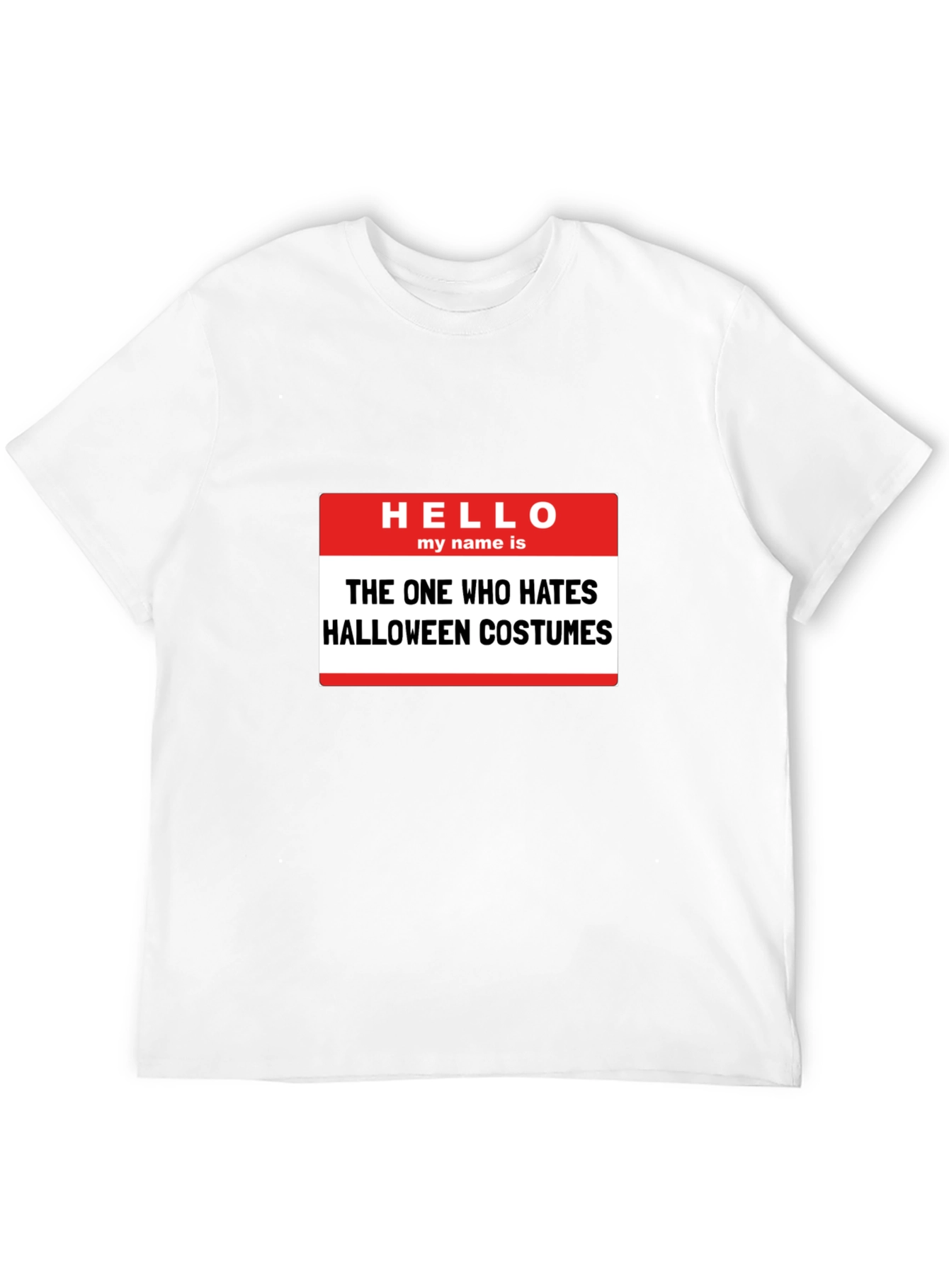 Funny Halloween Costume Hater T-Shirt