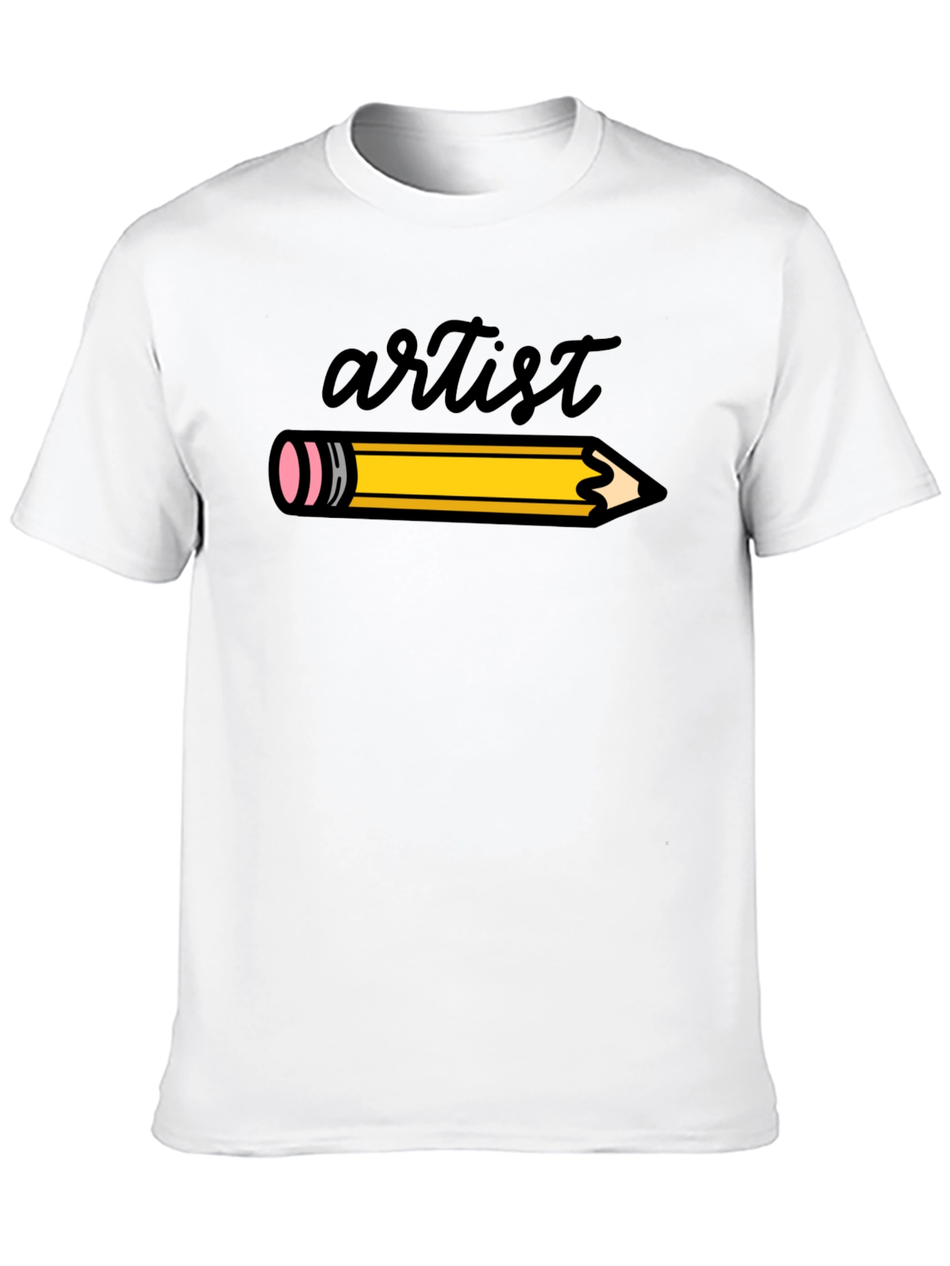 Artist Pencil Graphic Tee - Creative Style