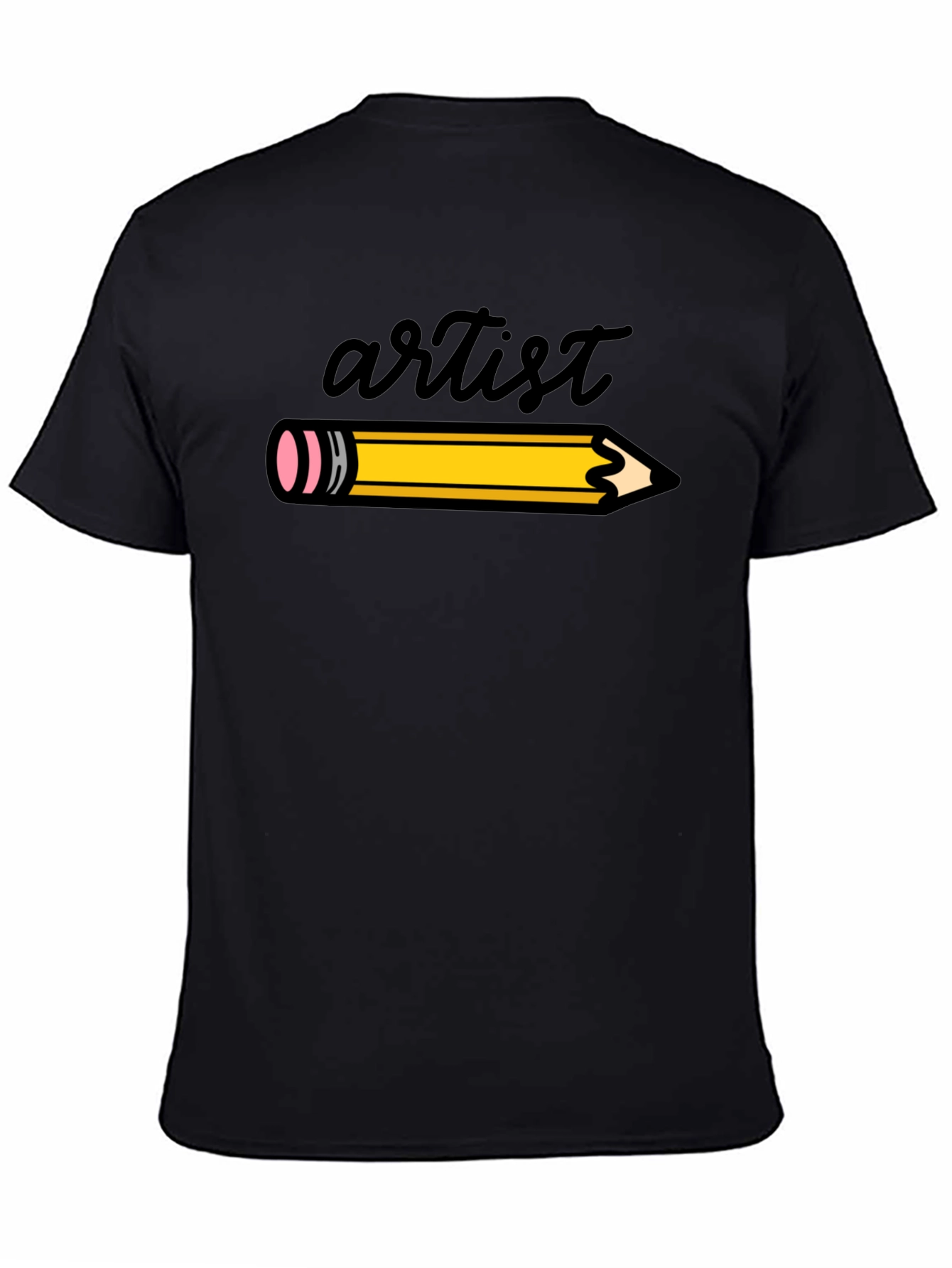 Artist Pencil Graphic Tee - Creative Style