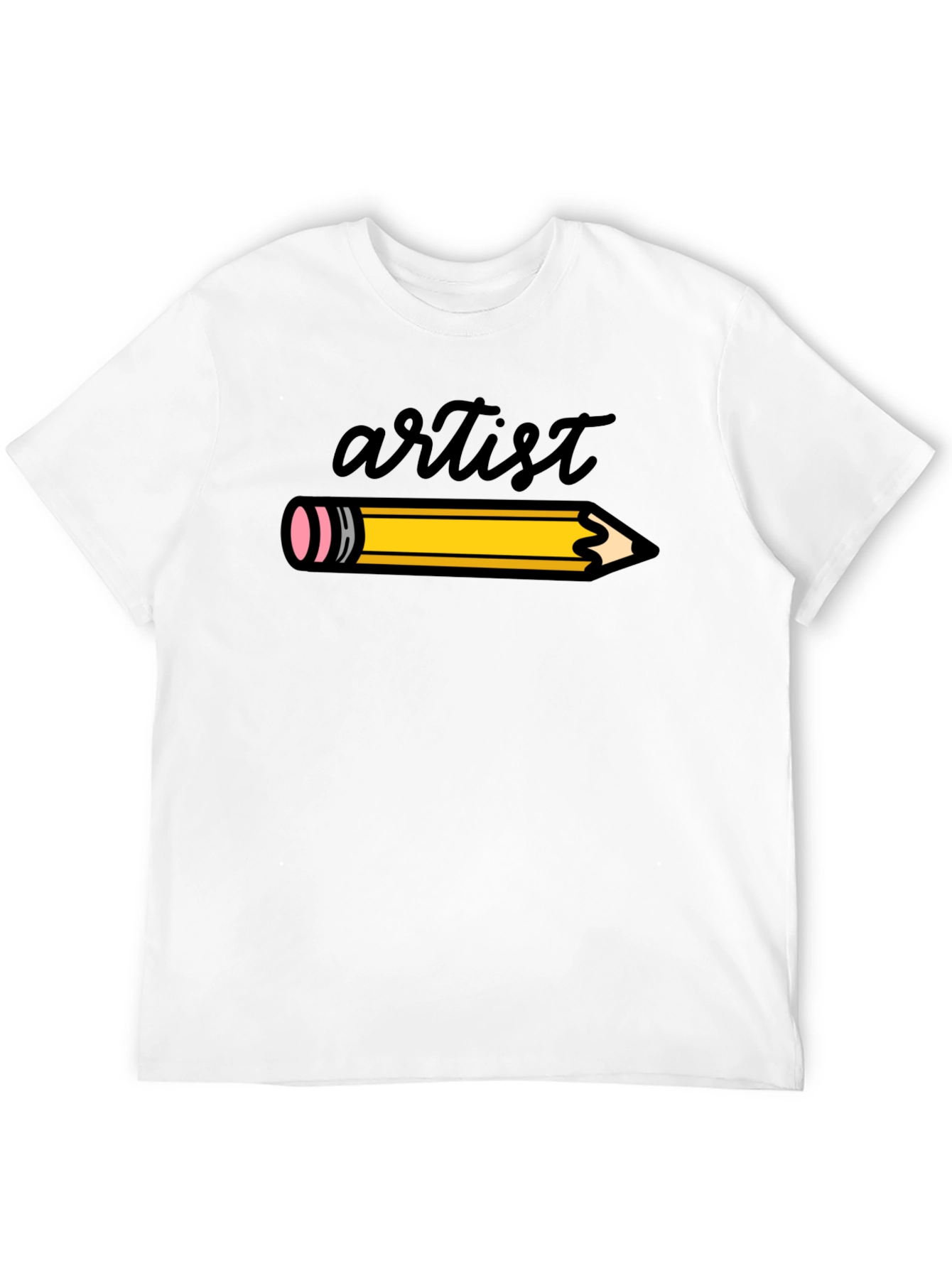 Artist Pencil Graphic Tee - Creative Style