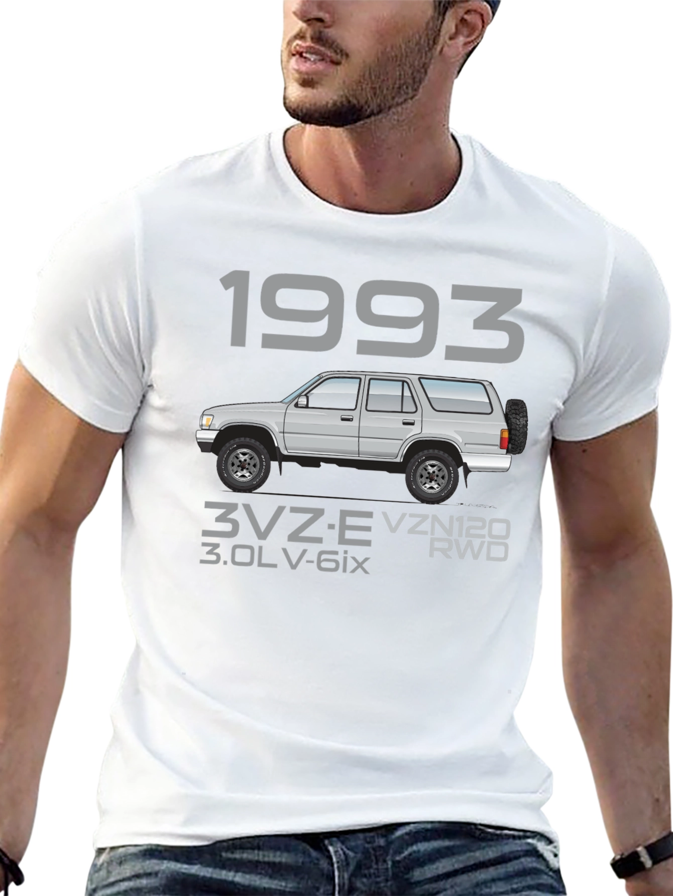1993 4Runner T-Shirt - 3VZ-E VZN120 RWD
