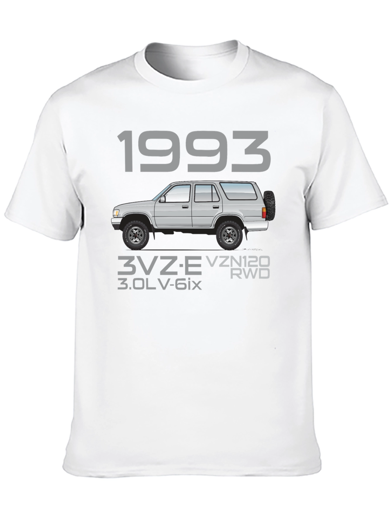 1993 4Runner T-Shirt - 3VZ-E VZN120 RWD