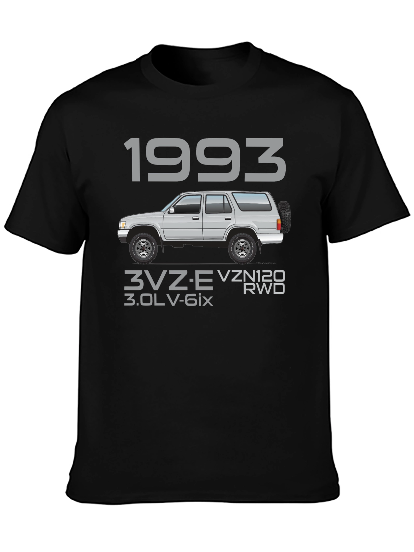 1993 4Runner T-Shirt - 3VZ-E VZN120 RWD