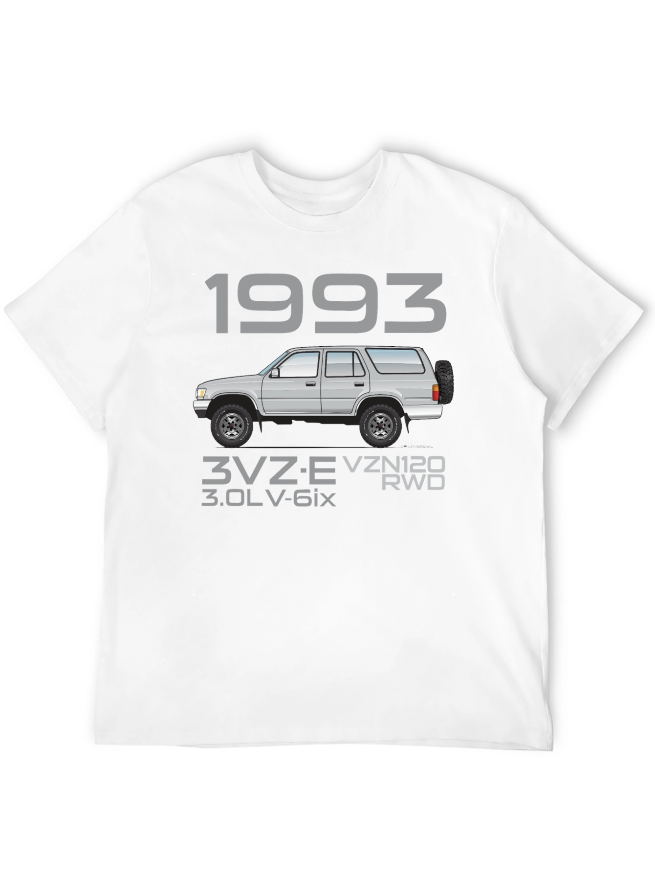 1993 4Runner T-Shirt - 3VZ-E VZN120 RWD