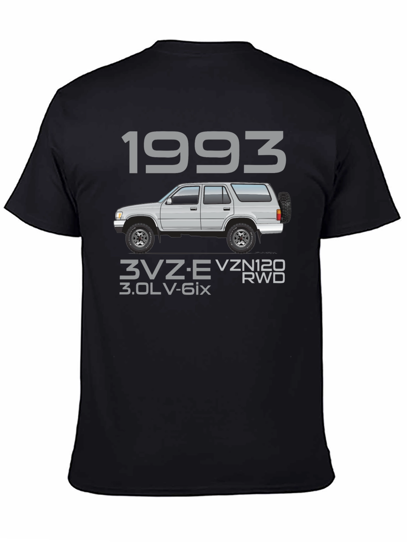 1993 4Runner T-Shirt - 3VZ-E VZN120 RWD
