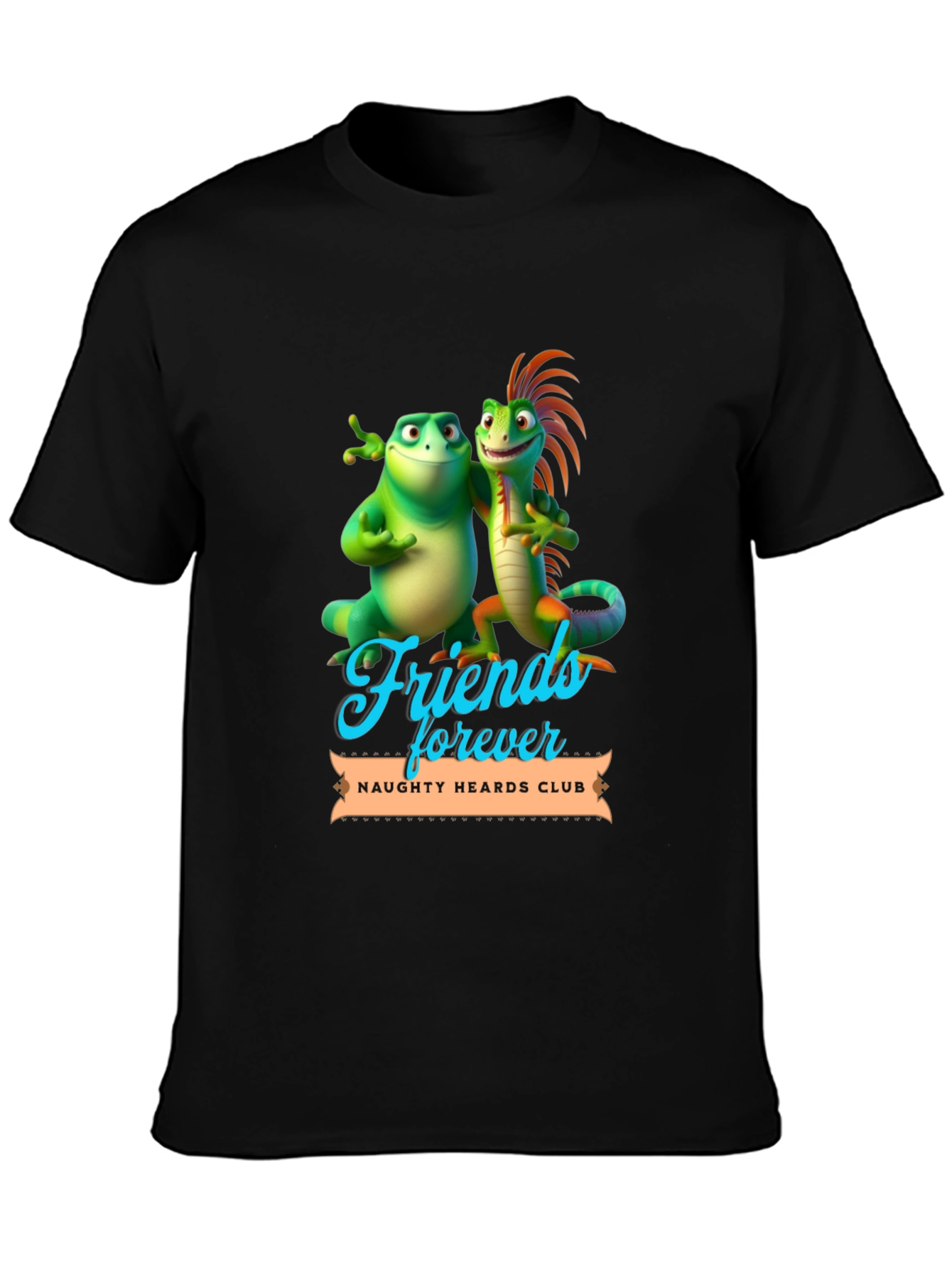 Friends Forever T-Shirt: Naughty Heards Club