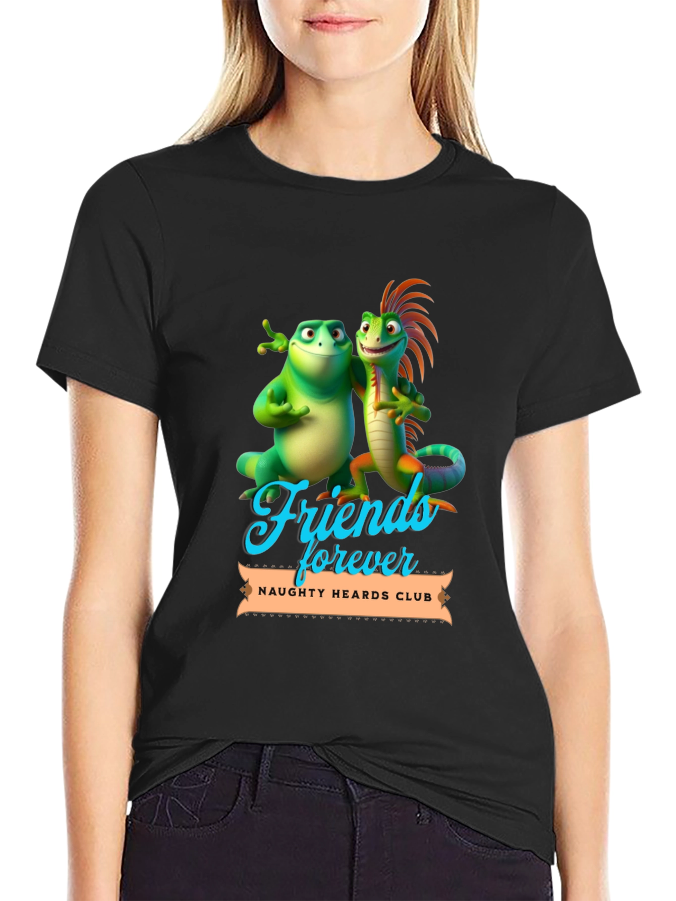Friends Forever T-Shirt: Naughty Heards Club