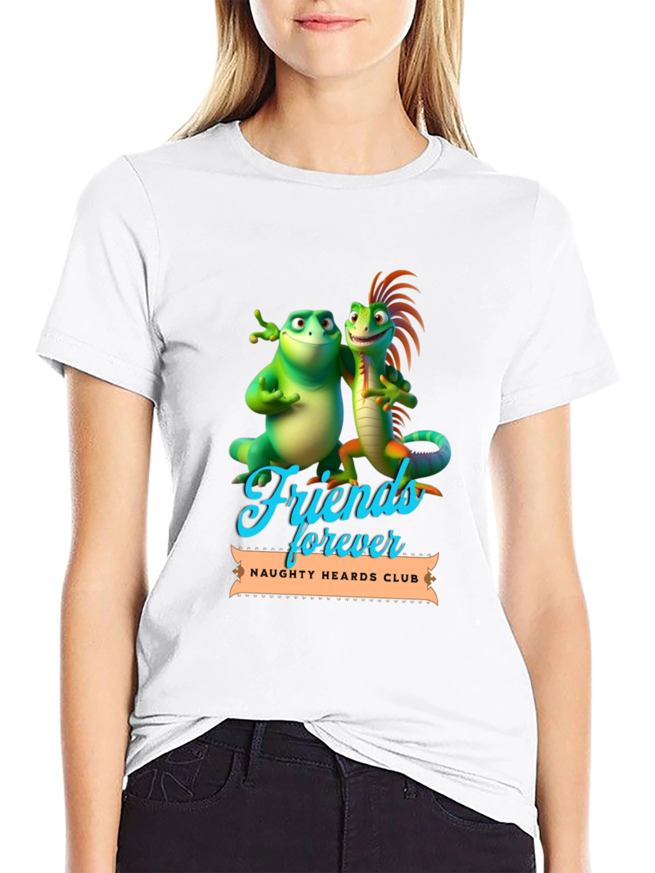 Friends Forever T-Shirt: Naughty Heards Club